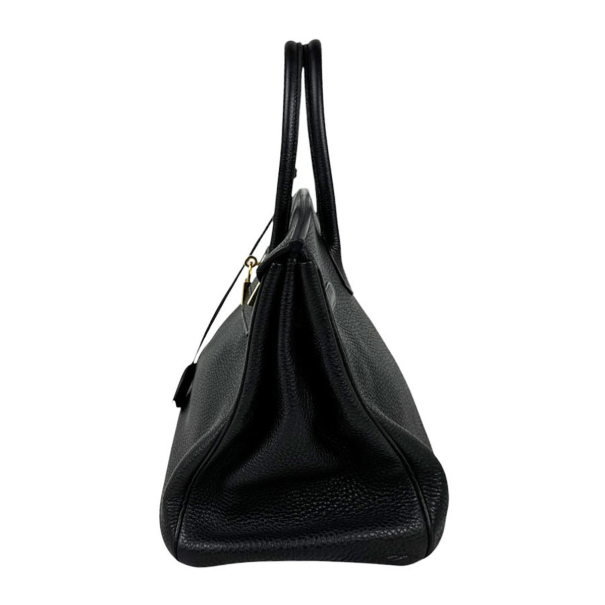Hermes Black Togo Leather Handbag (Pre-Owned)