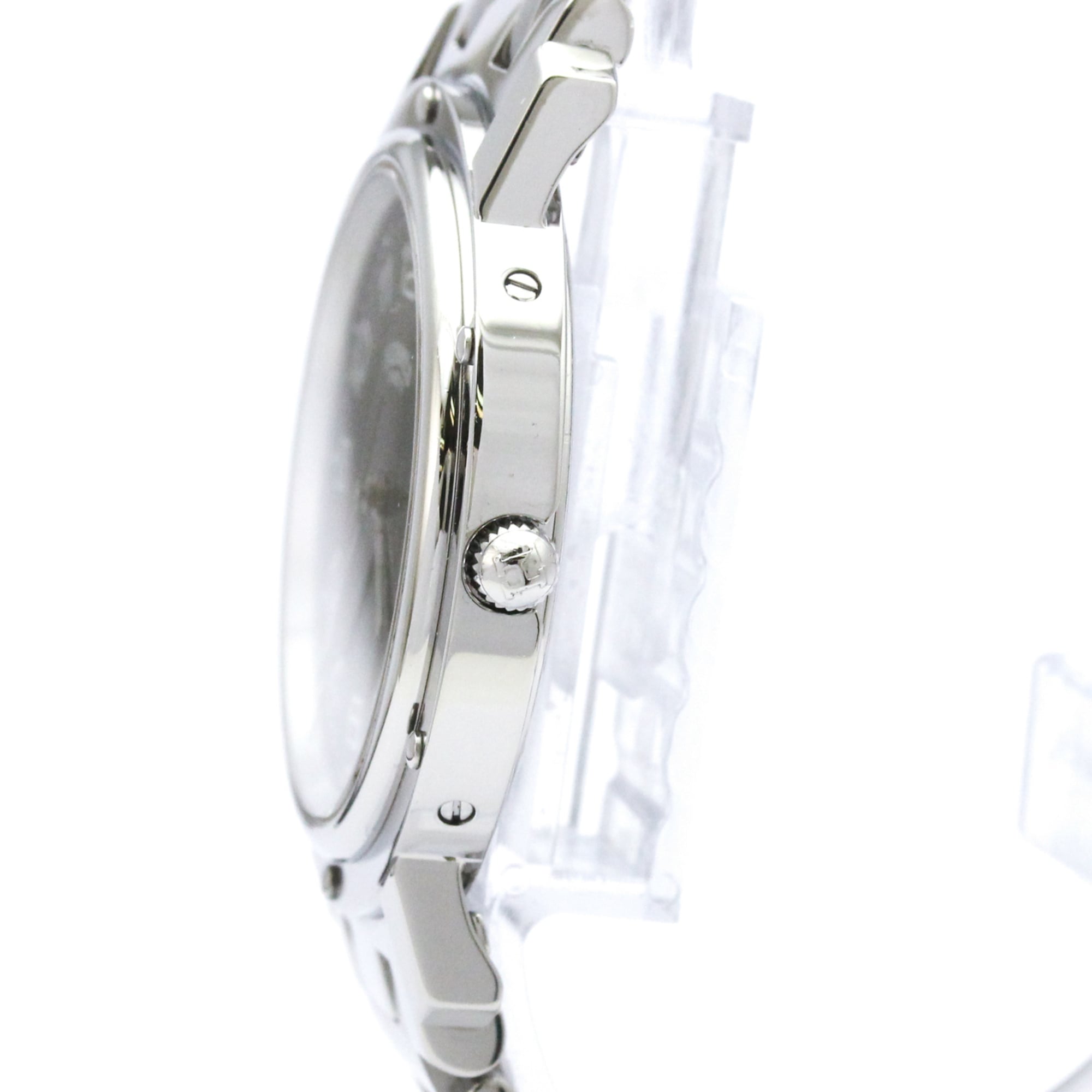Hermes Clipper Quartz Watch Stainless Steel Watch (Pre-Owned)