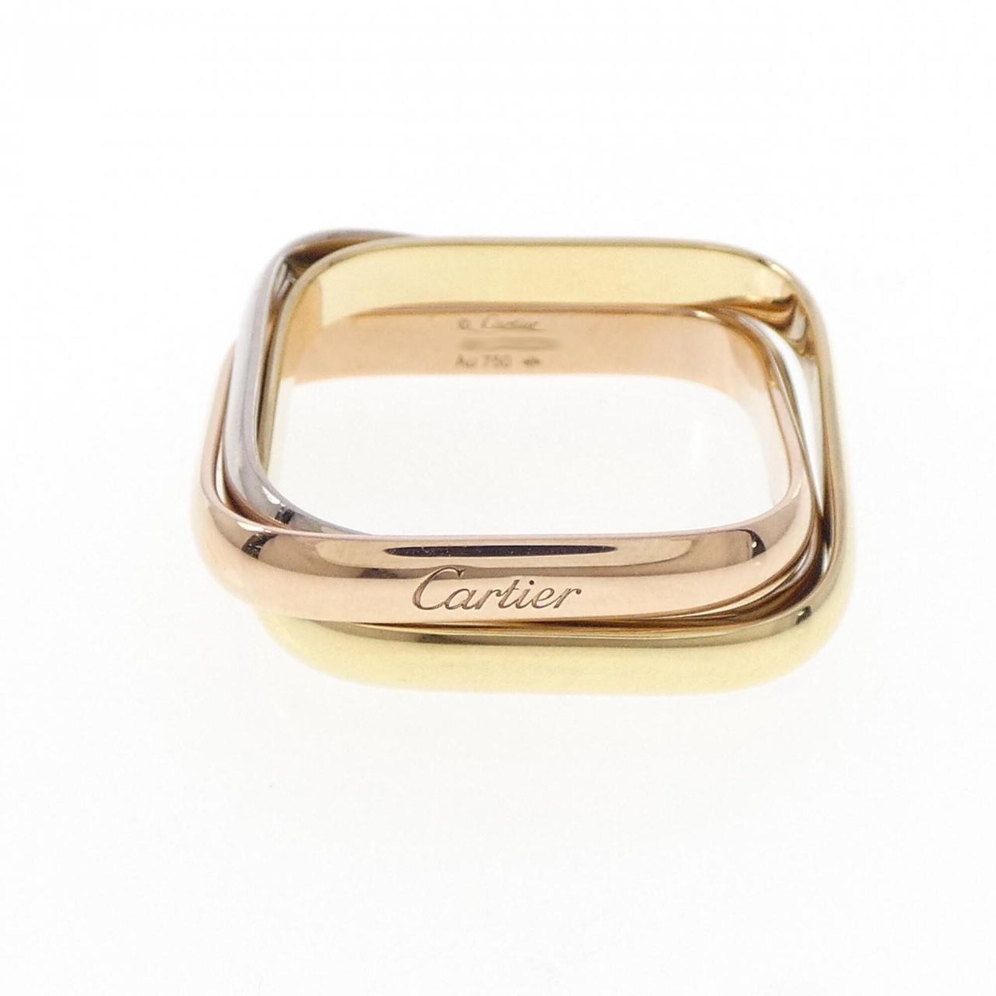 Cartier Yellow Gold (18K) Pink Gold (18K) White Gold (18K) Band Ring (Pre-Owned)