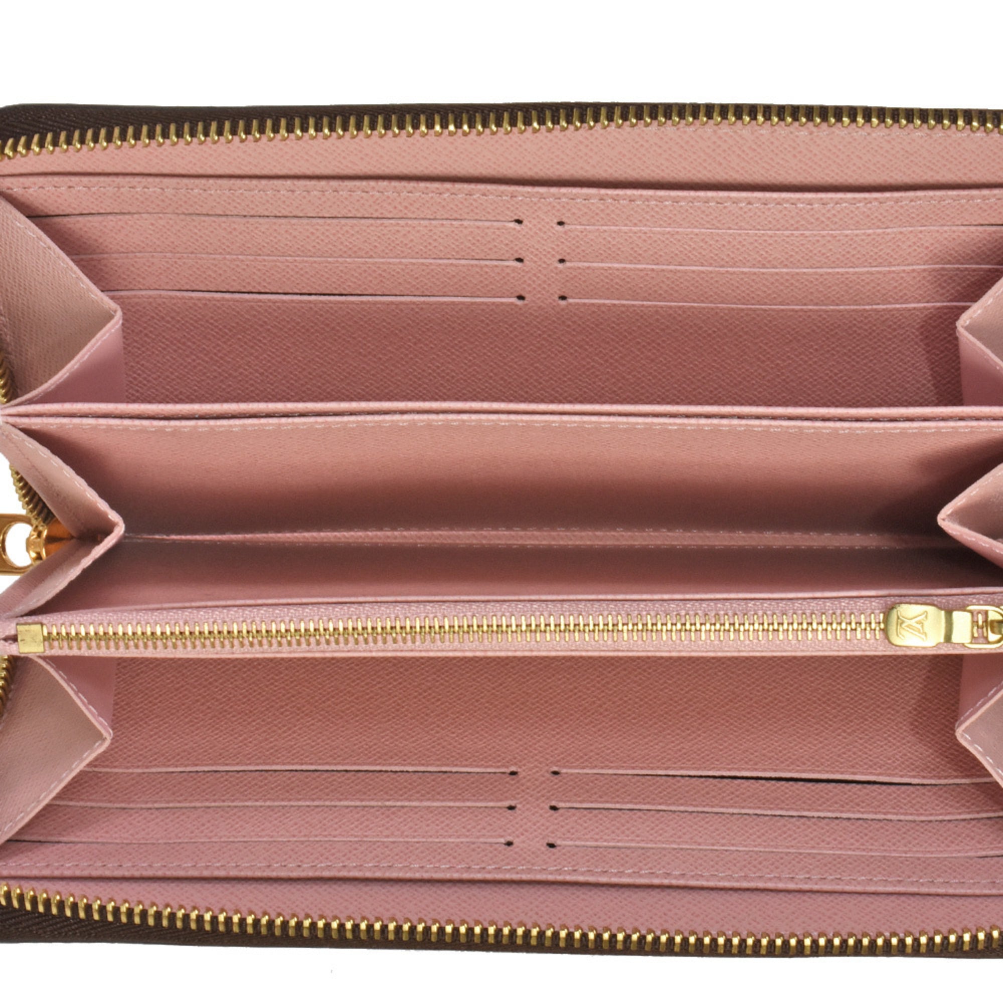 Louis Vuitton Monogram Monogram Rose Ballerine Monogram Long Wallet (Bi-Fold) (Pre-Owned)