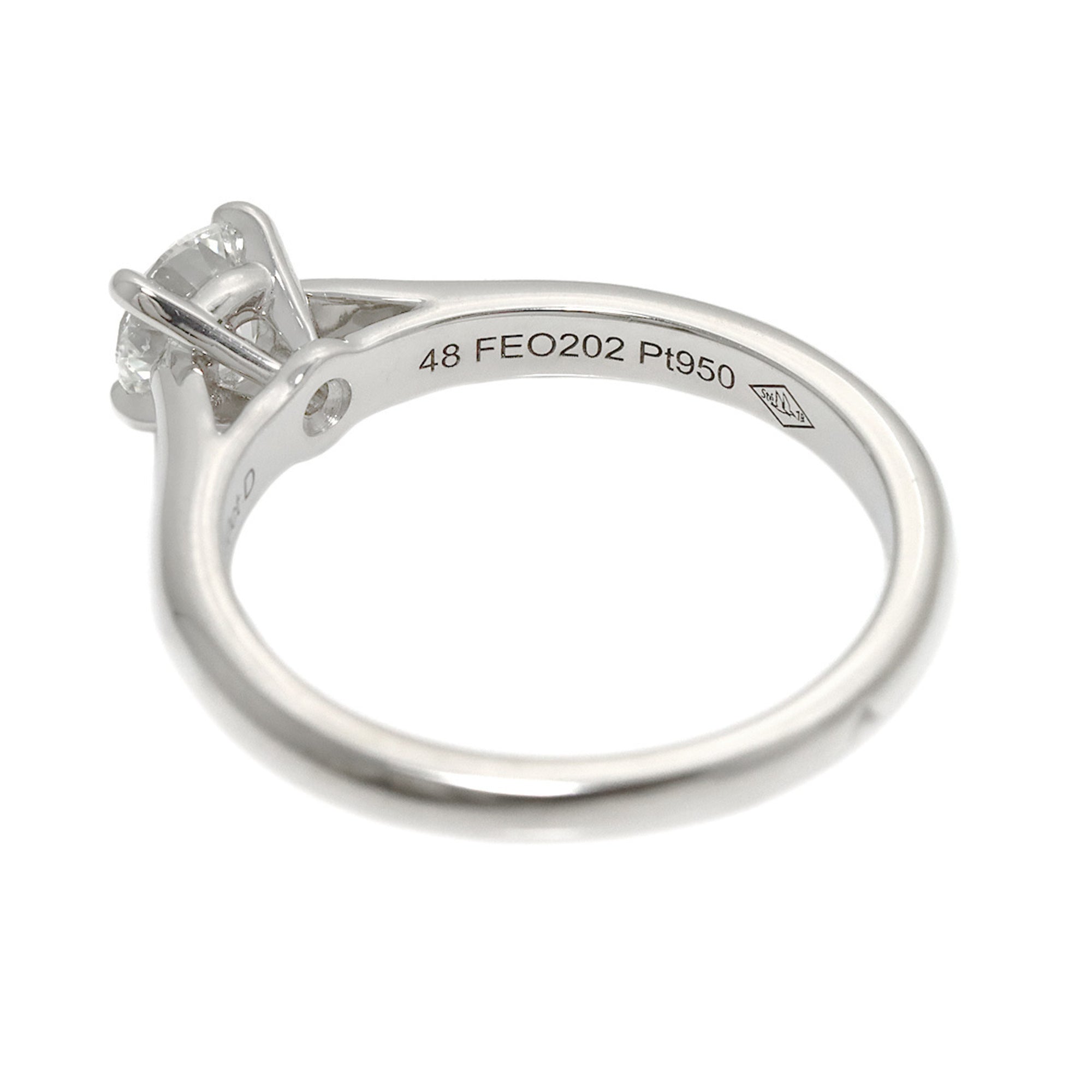 Cartier Platinum 950 Band Ring (Pre-Owned)
