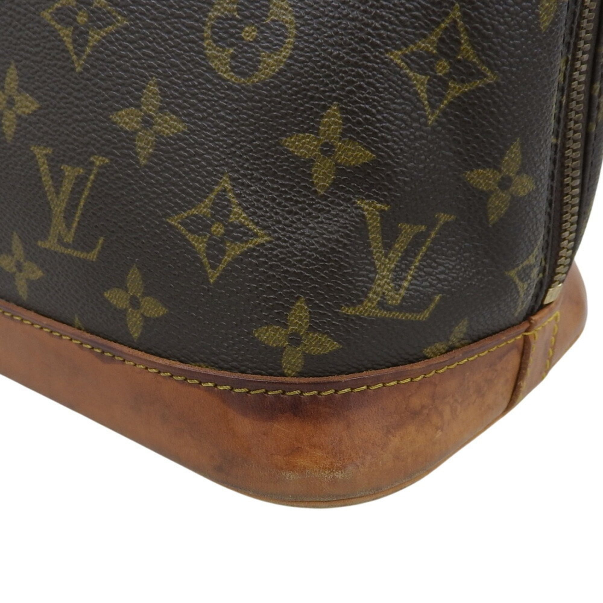 Louis Vuitton Brown Monogram Pvc Leather Handbag (Pre-Owned)