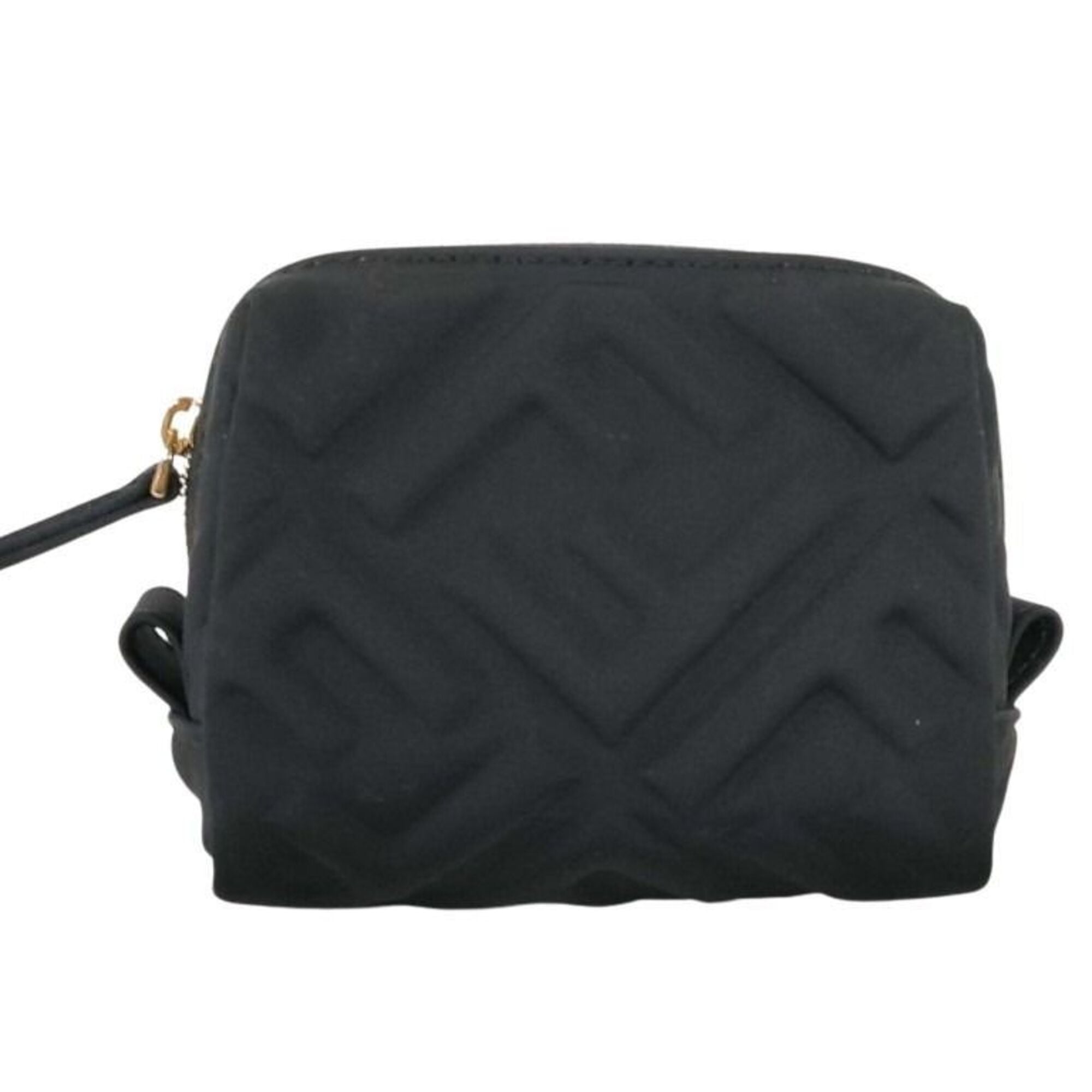 Fendi Black Canvas Pouch (Pre-Owned)