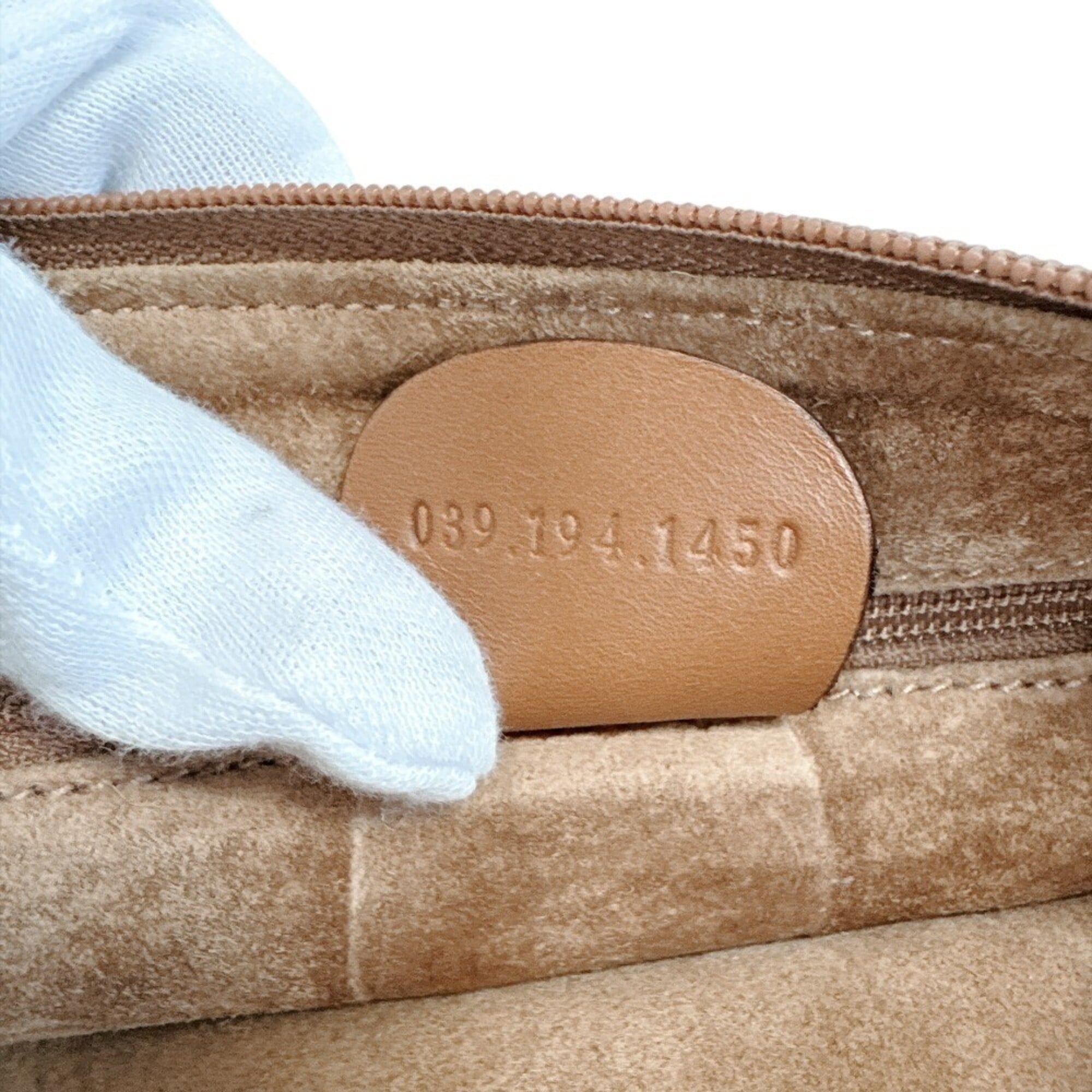 Gucci Brown Leather Pouch (Pre-Owned)