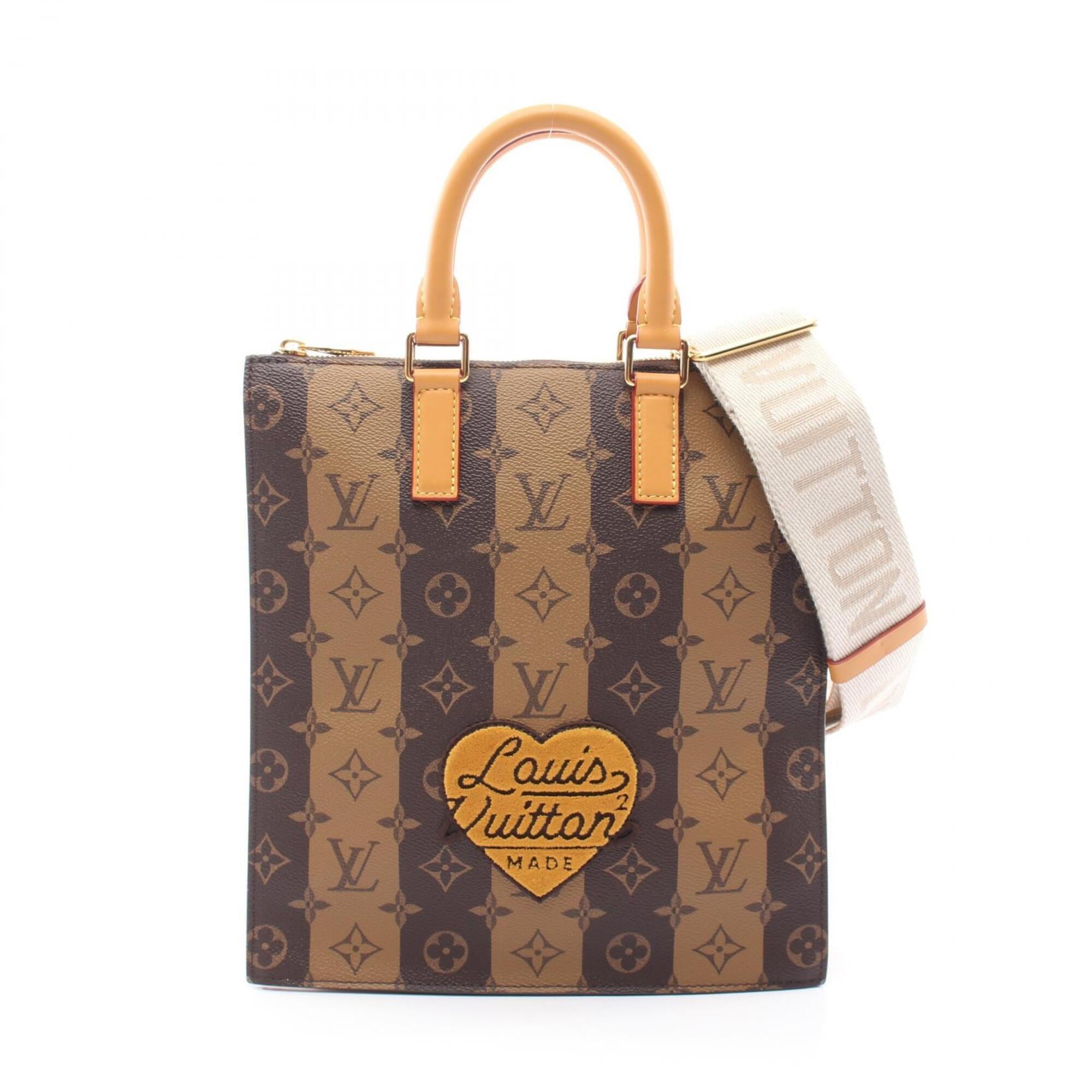 Louis Vuitton Brown Monogram Monogram Handbag Tote Bag (Pre-Owned)