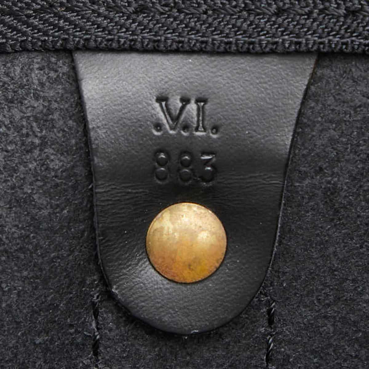 Louis Vuitton Black Noir Leather Boston Bag (Pre-Owned)
