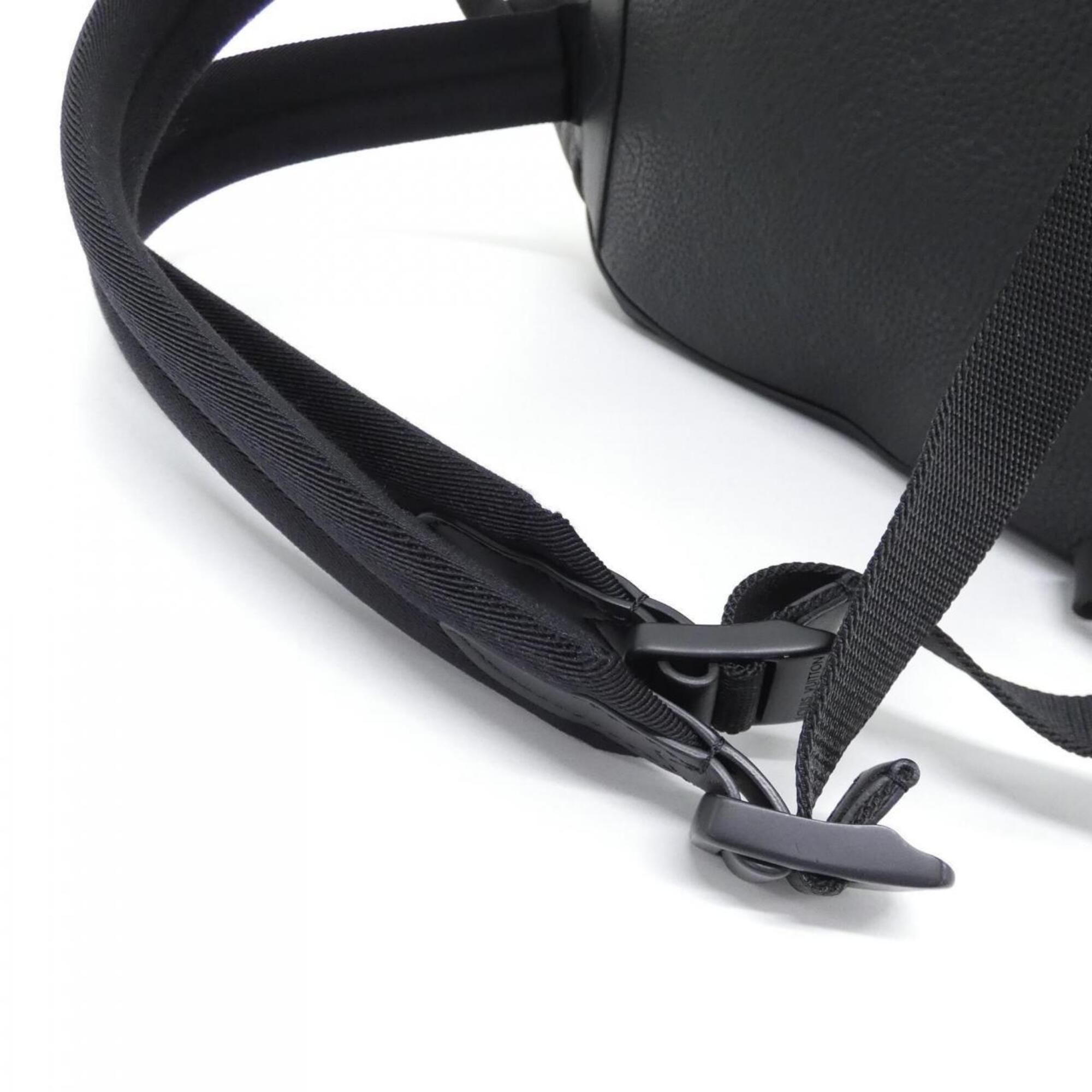 Louis Vuitton Taurillon Black Leather Backpack (Pre-Owned)