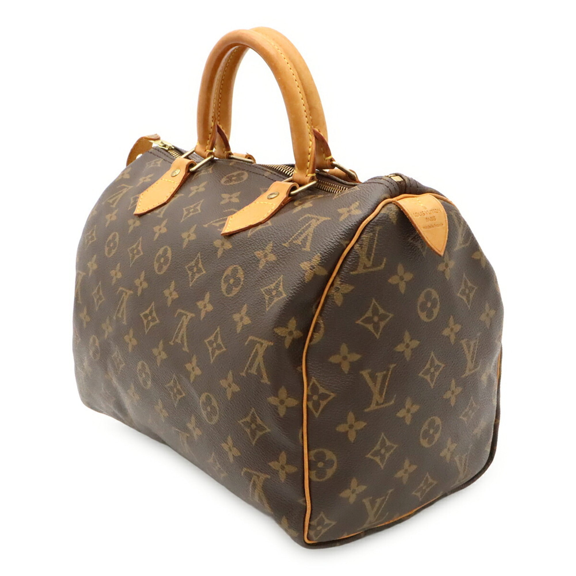 Louis Vuitton Brown Monogram Canvas Pvc Coated Canvas Handbag (Pre-Owned)