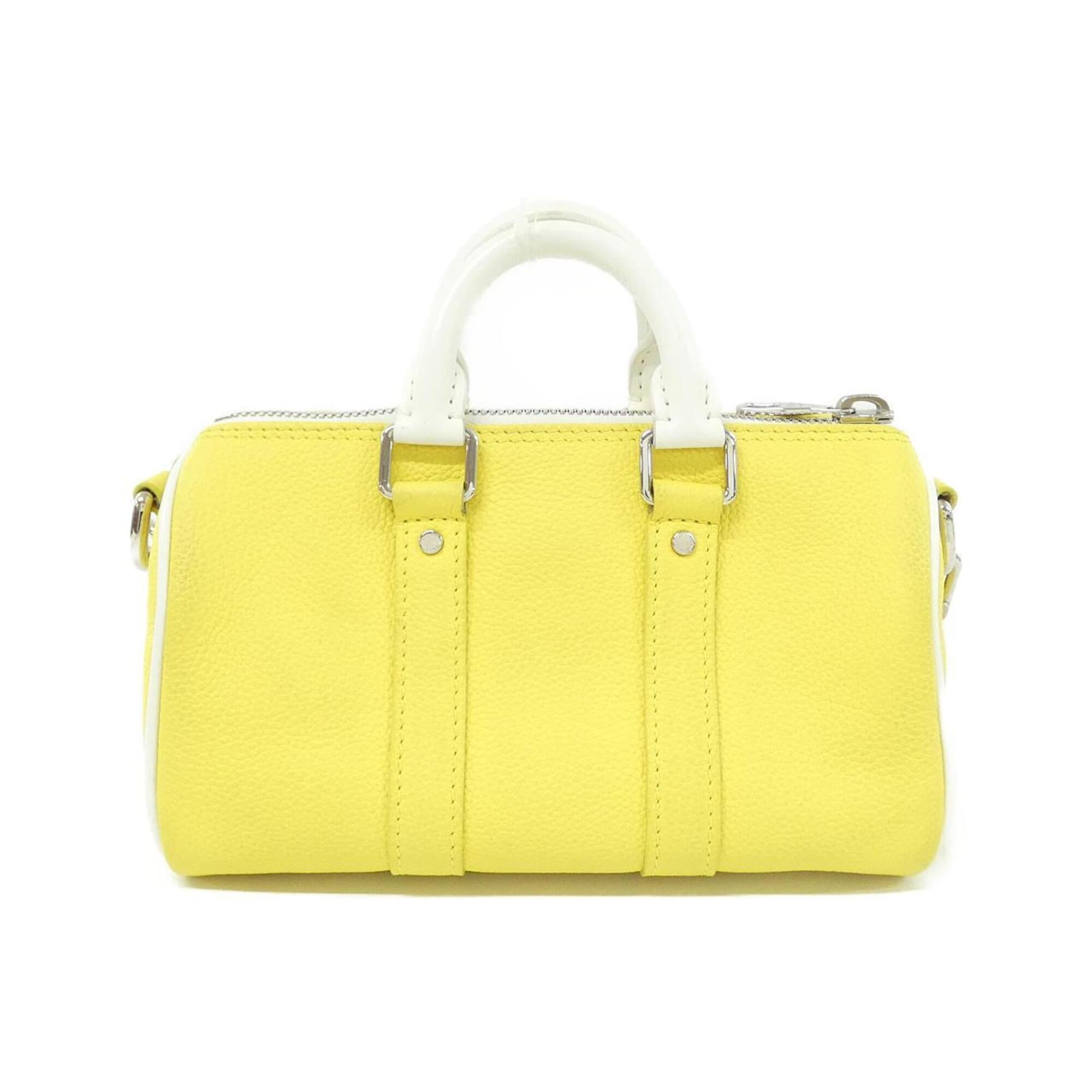 Louis Vuitton Jaune Leather Boston Bag (Pre-Owned)