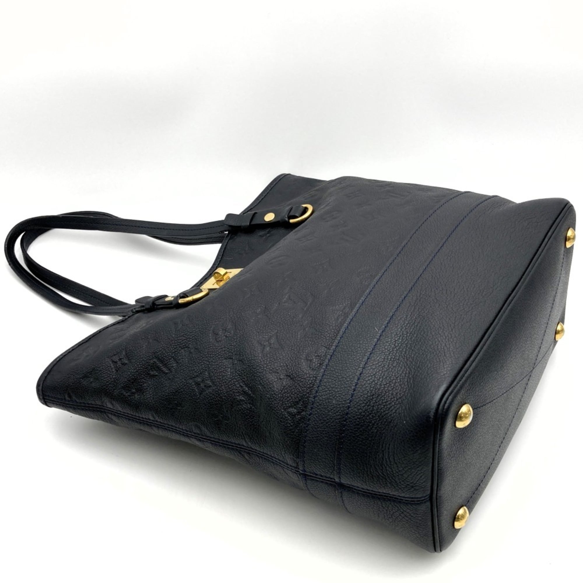 Louis Vuitton Black Infini Monogram Monogram Empreinte Pouch Shoulder Bag Tote Bag (Pre-Owned)