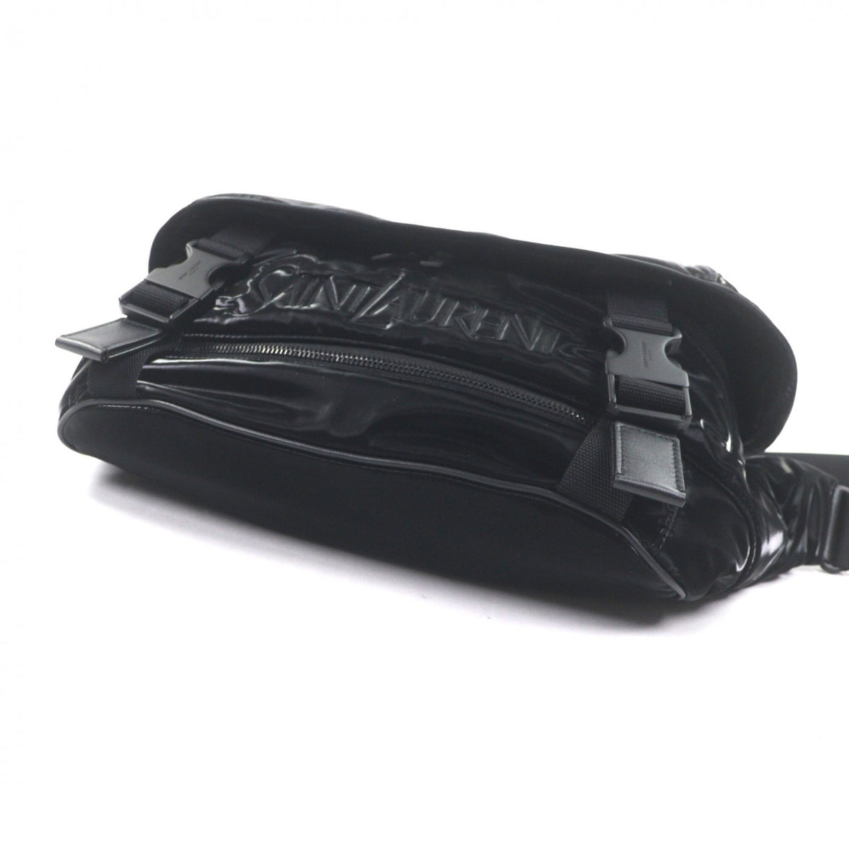 Saint Laurent Black Nylon Sling Bag (Pre-Owned)