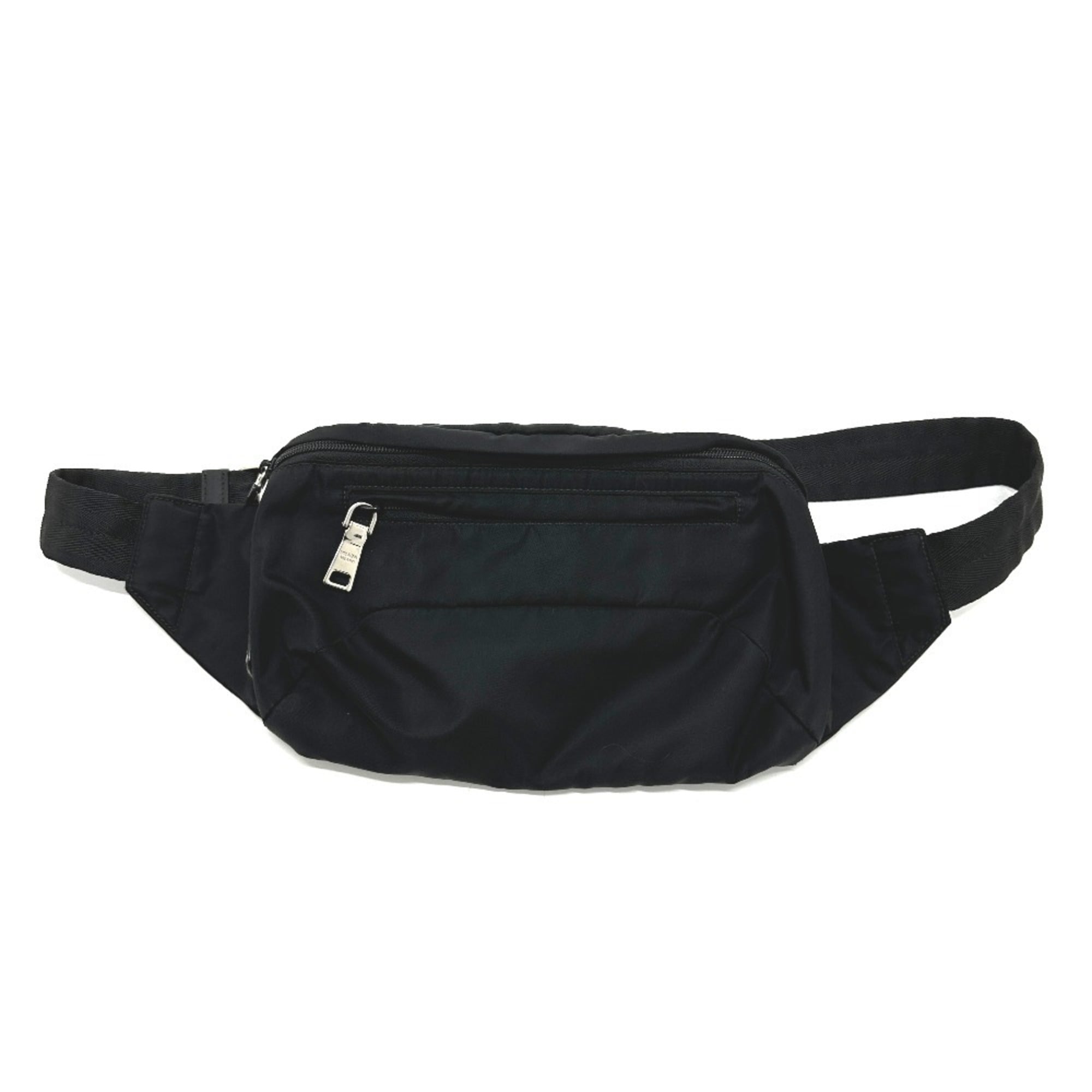 Prada Black Nylon Handbag Sling Bag (Pre-Owned)