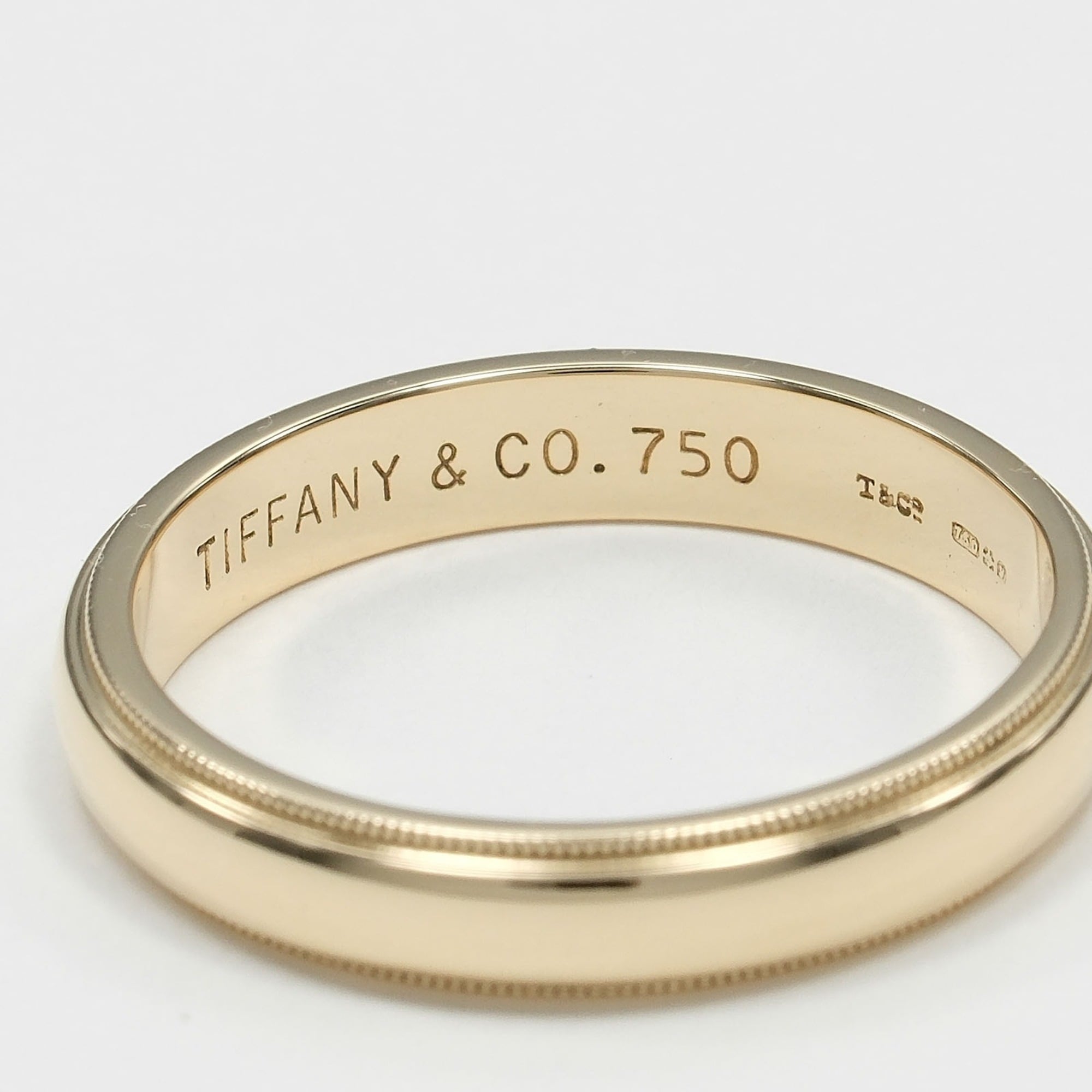 Tiffany Yellow Gold (18K) Band Ring (Pre-Owned)