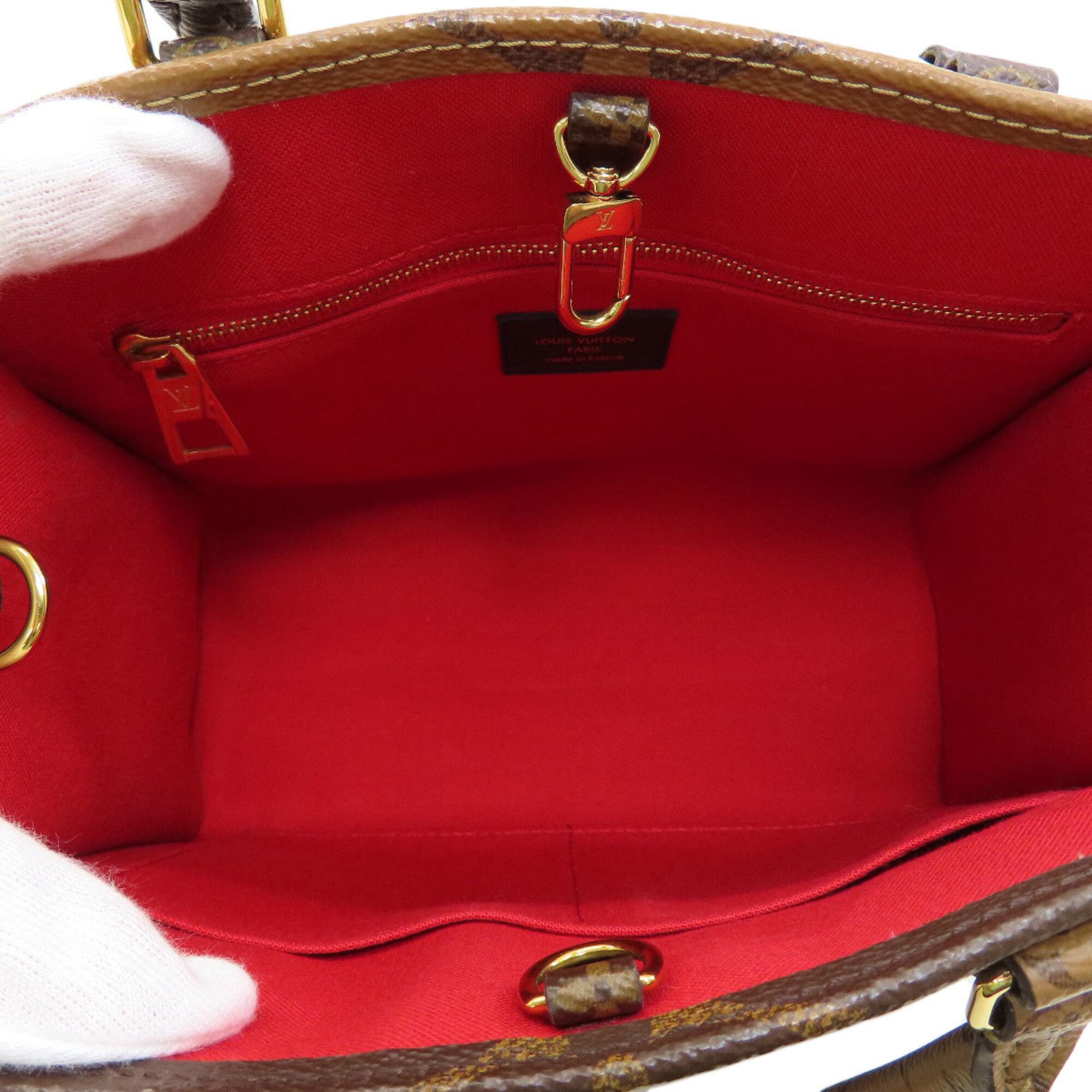 Louis Vuitton Monogram Reverse Monogram Handbag (Pre-Owned)