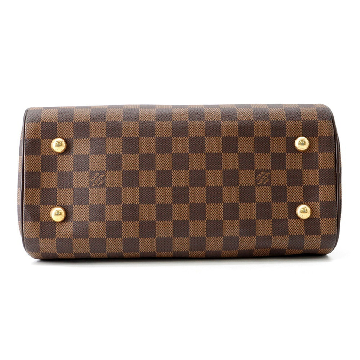 Louis Vuitton Red Color Damier Canvas Handbag (Pre-Owned)