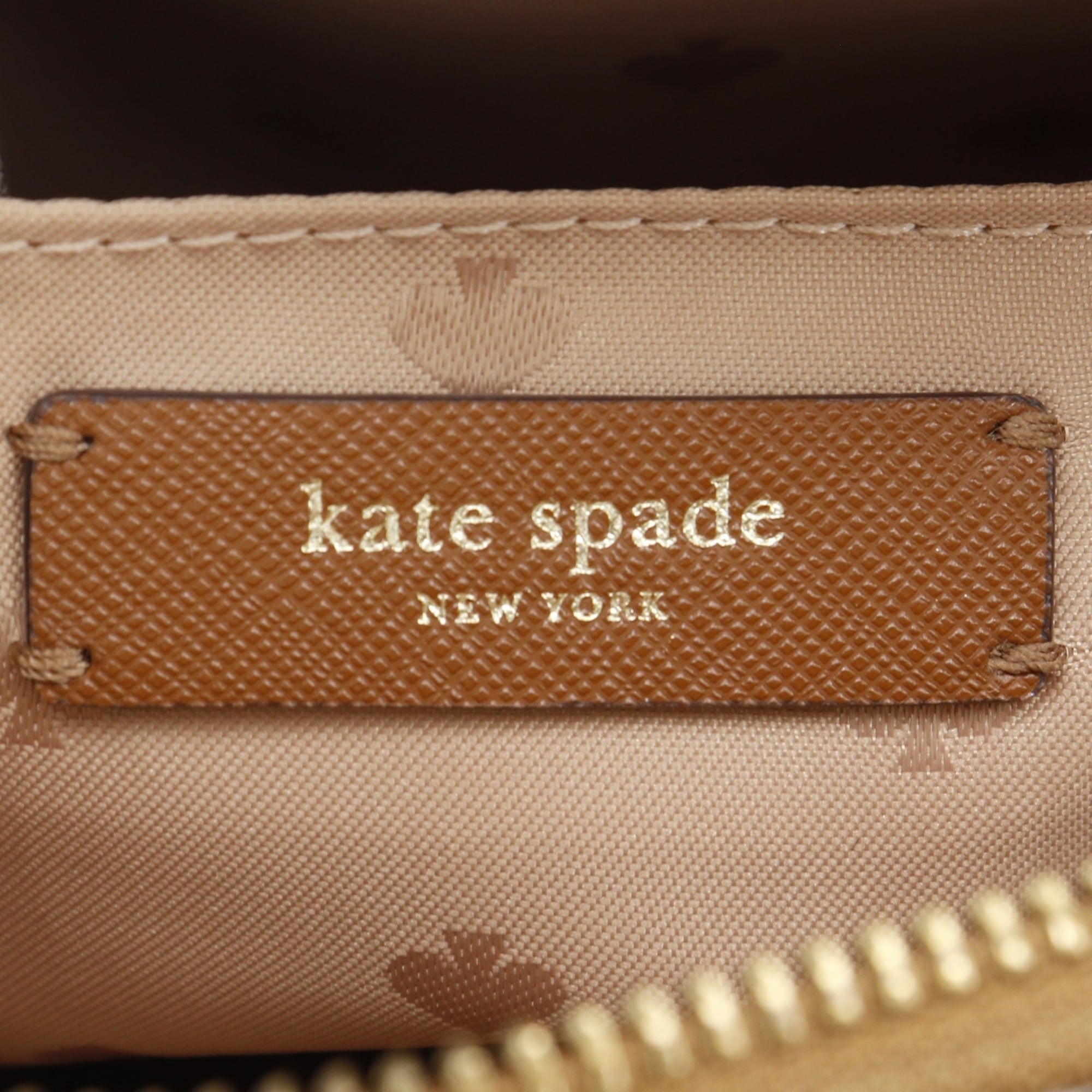 Kate Spade Brown Straw Leather Handbag (Pre-Owned)