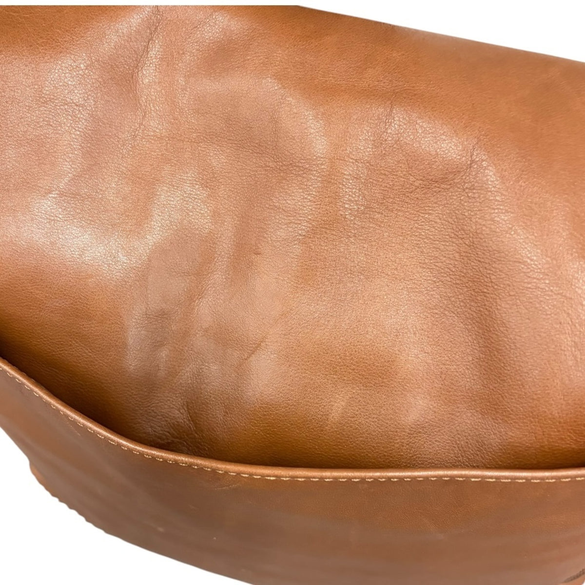 Chanel Brown Leather Handbag Shoulder Bag (Pre-Owned)
