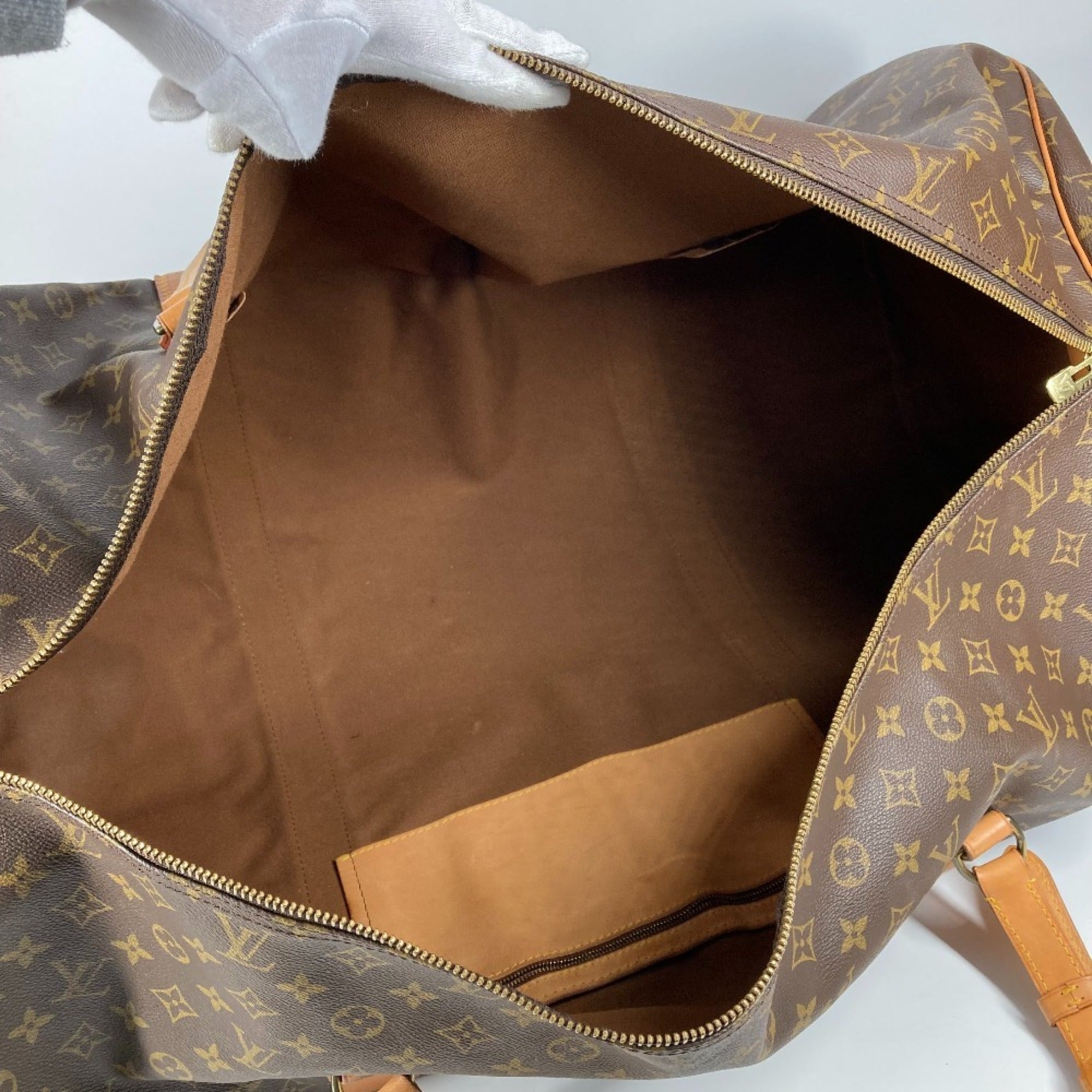 Louis Vuitton Brown Monogram Monogram Boston Bag Shoulder Bag (Pre-Owned)