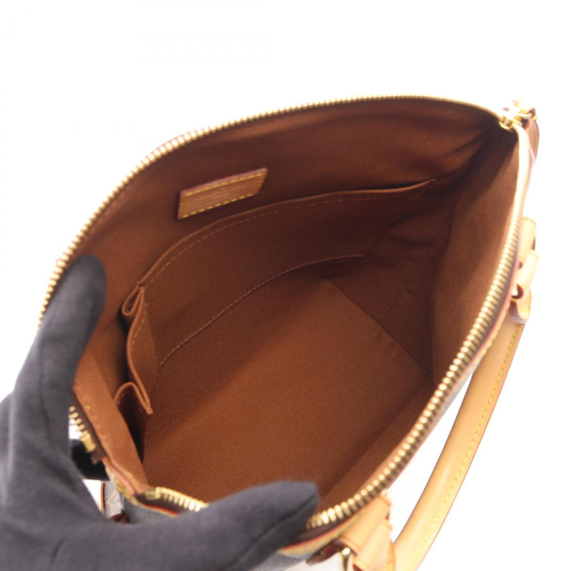Louis Vuitton Brown Monogram Monogram Leather Handbag (Pre-Owned)