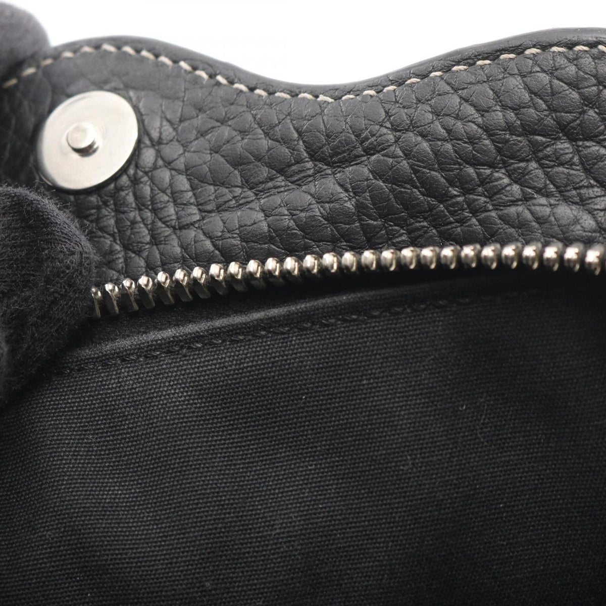 Christian Dior Black Leather Handbag Shoulder Bag (Pre-Owned)