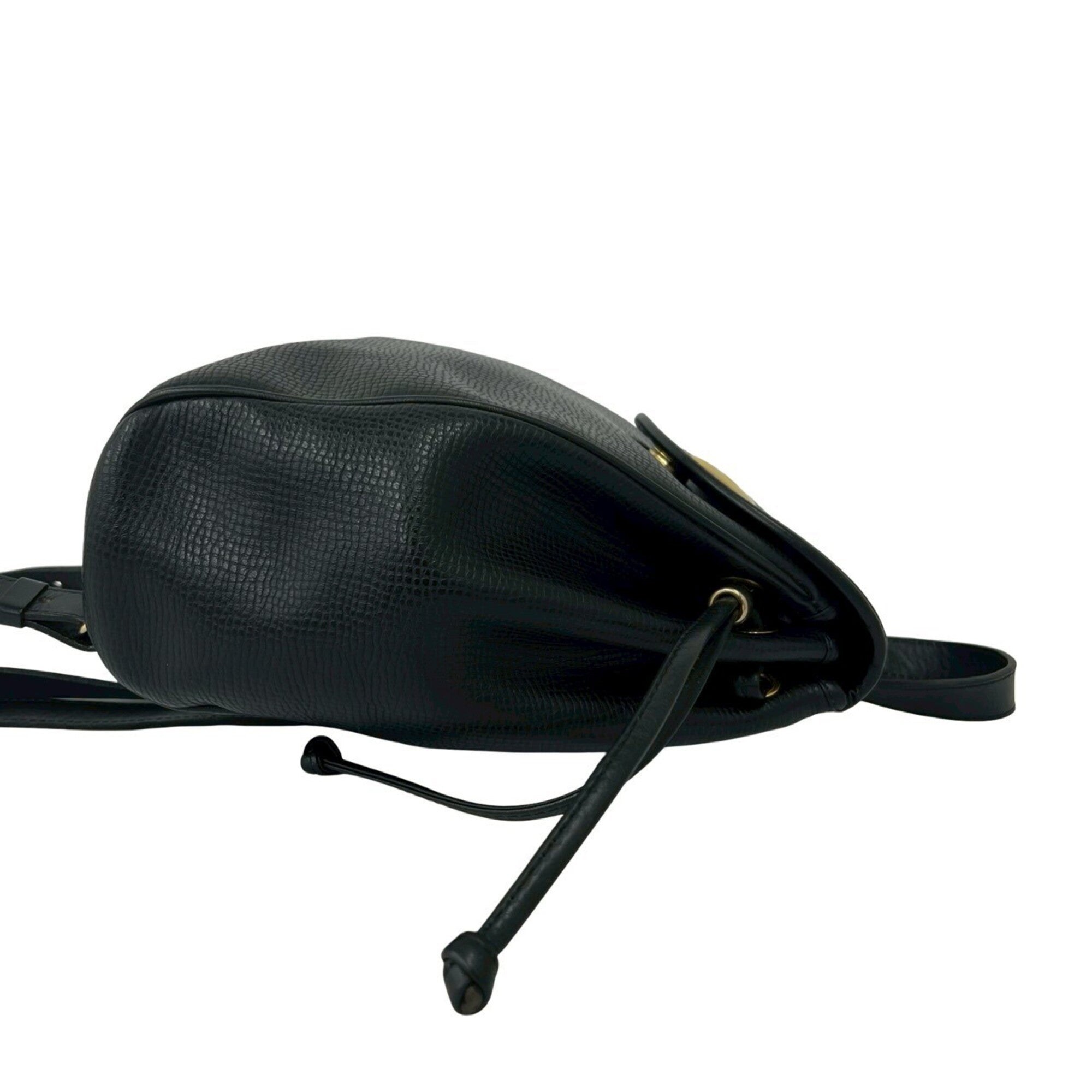 Christian Dior Black Leather Backpack (Pre-Owned)
