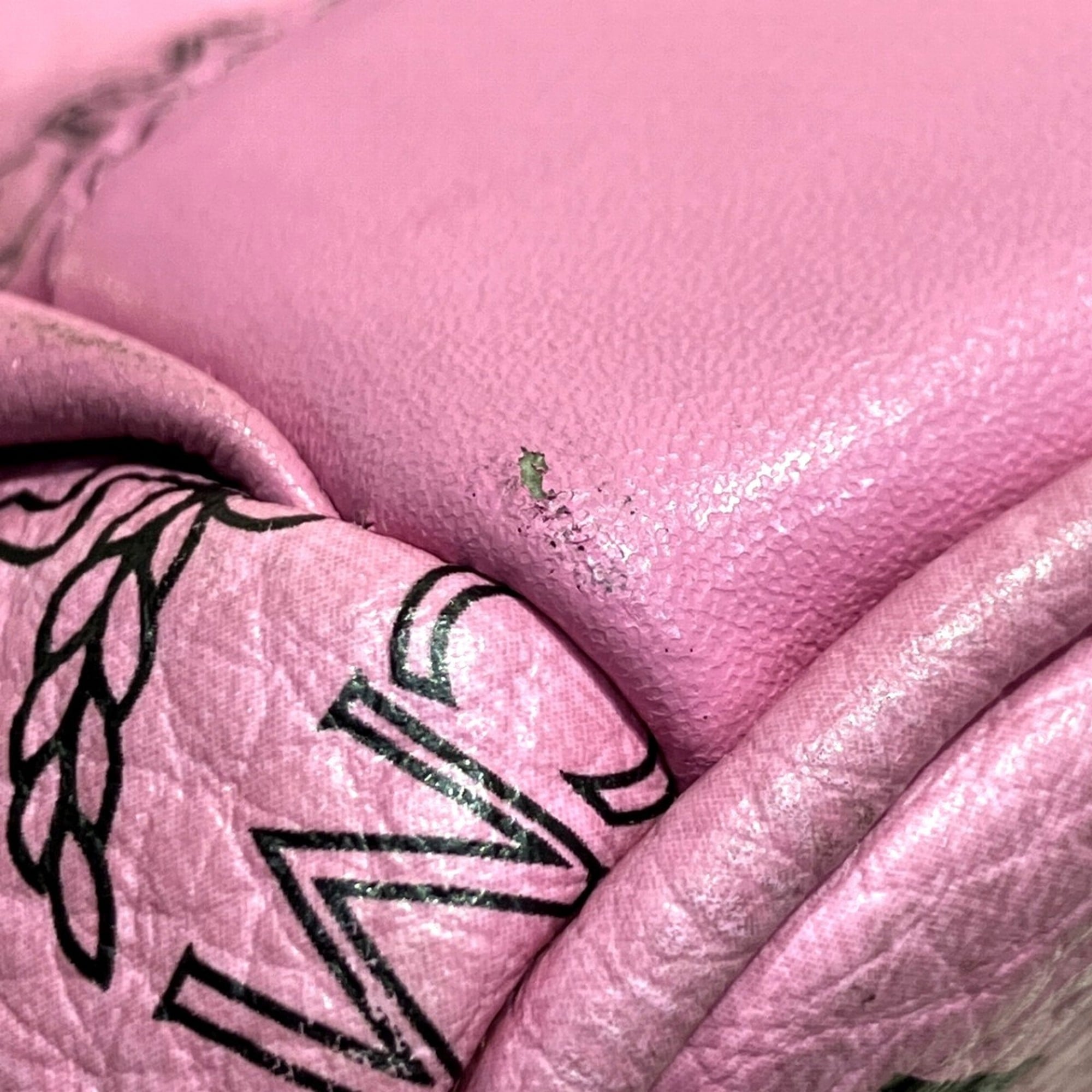 Mcm Pink Leather Backpack (Pre-Owned)
