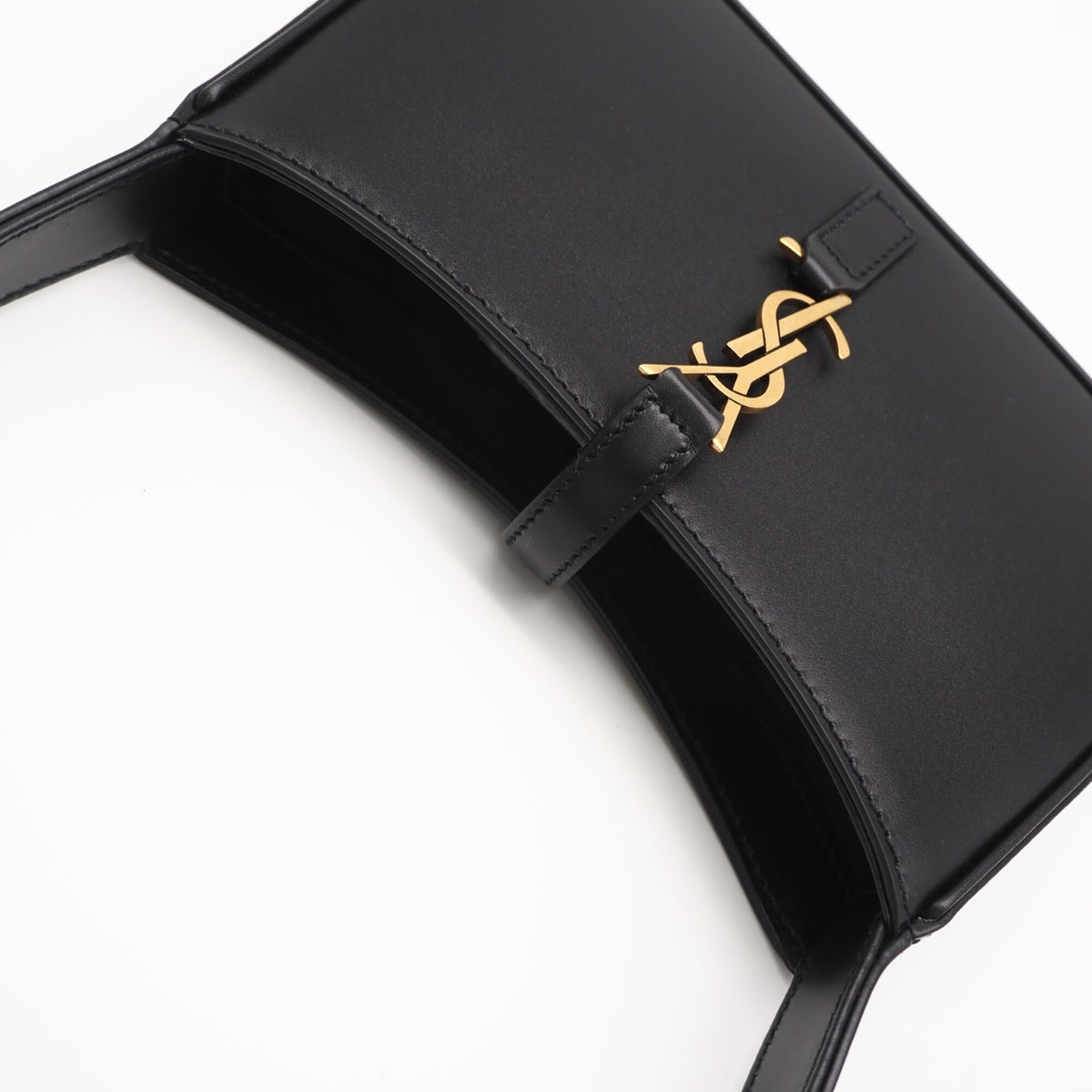 Yves Saint Laurent Black Leather Handbag (Pre-Owned)