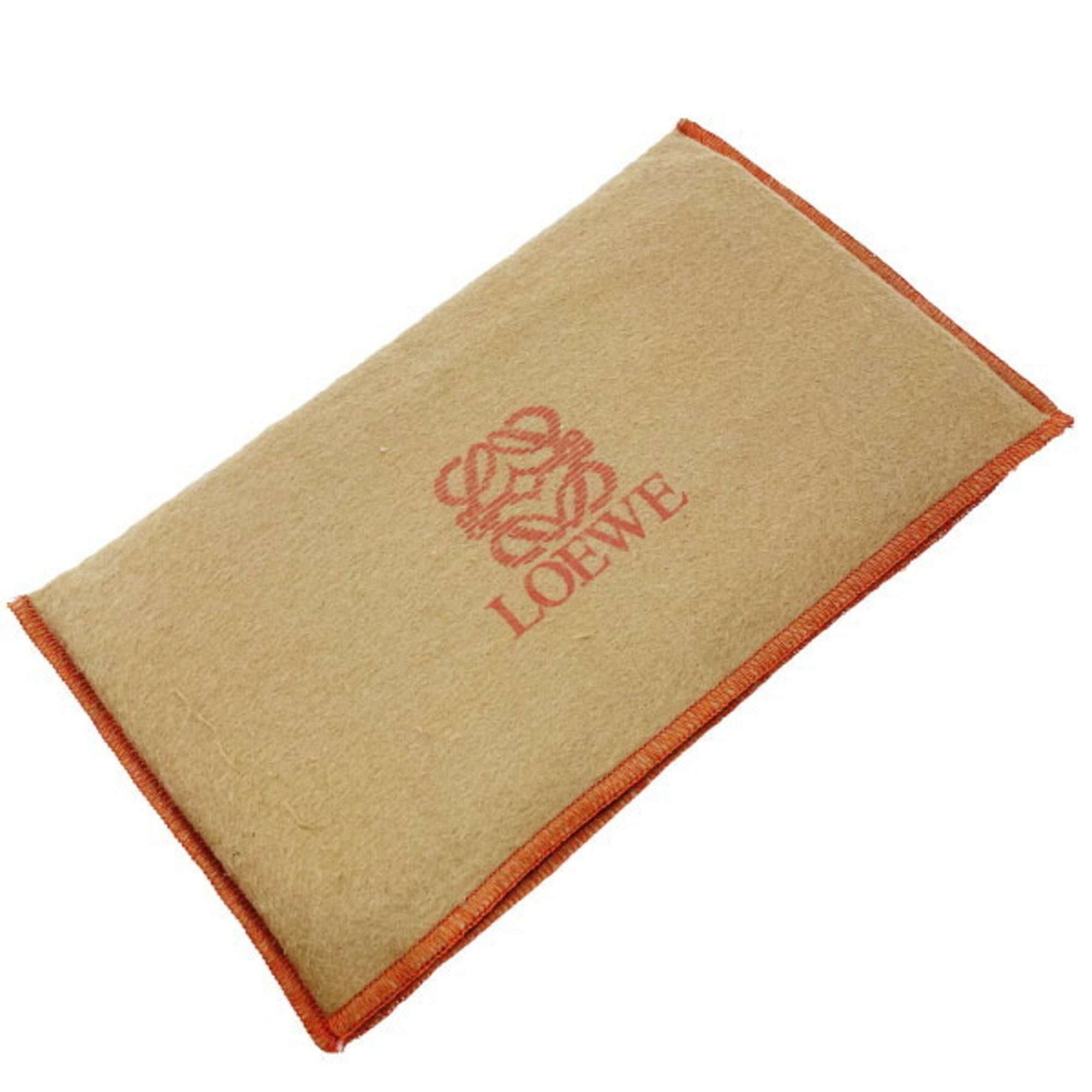 Loewe Brown Camel Leather Long Bill Wallet (Bi-Fold) (Pre-Owned)