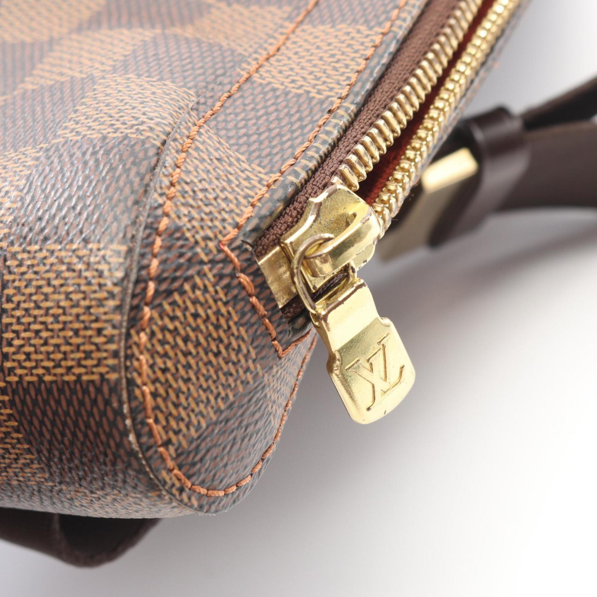 Louis Vuitton Brown Damier Canvas Coated Canvas Fanny Pack Sling Bag (Pre-Owned)