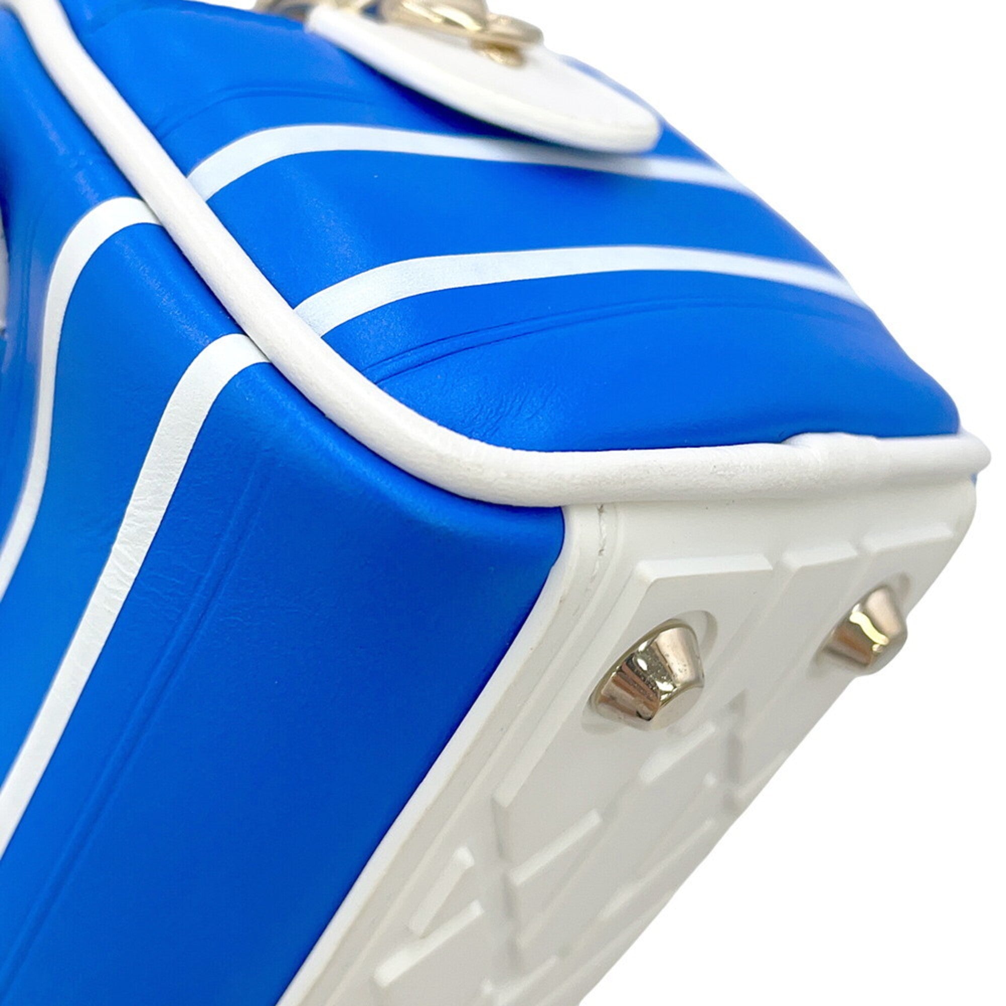 Christian Dior Blue Leather Handbag (Pre-Owned)
