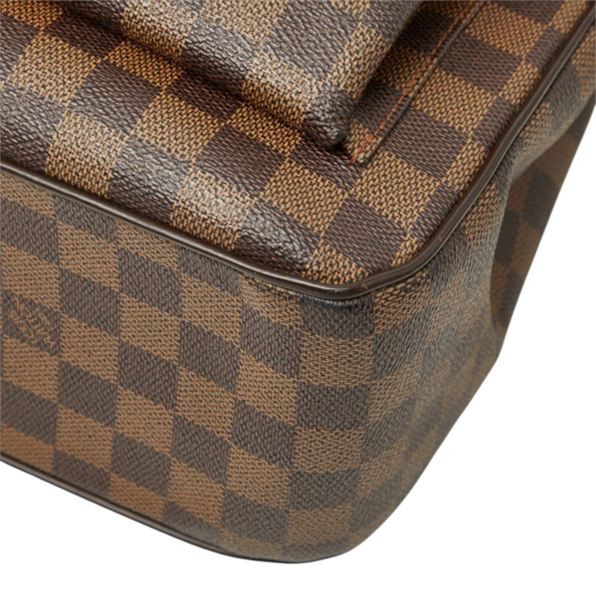 Louis Vuitton Brown Pvc Leather Shoulder Bag Tote Bag (Pre-Owned)