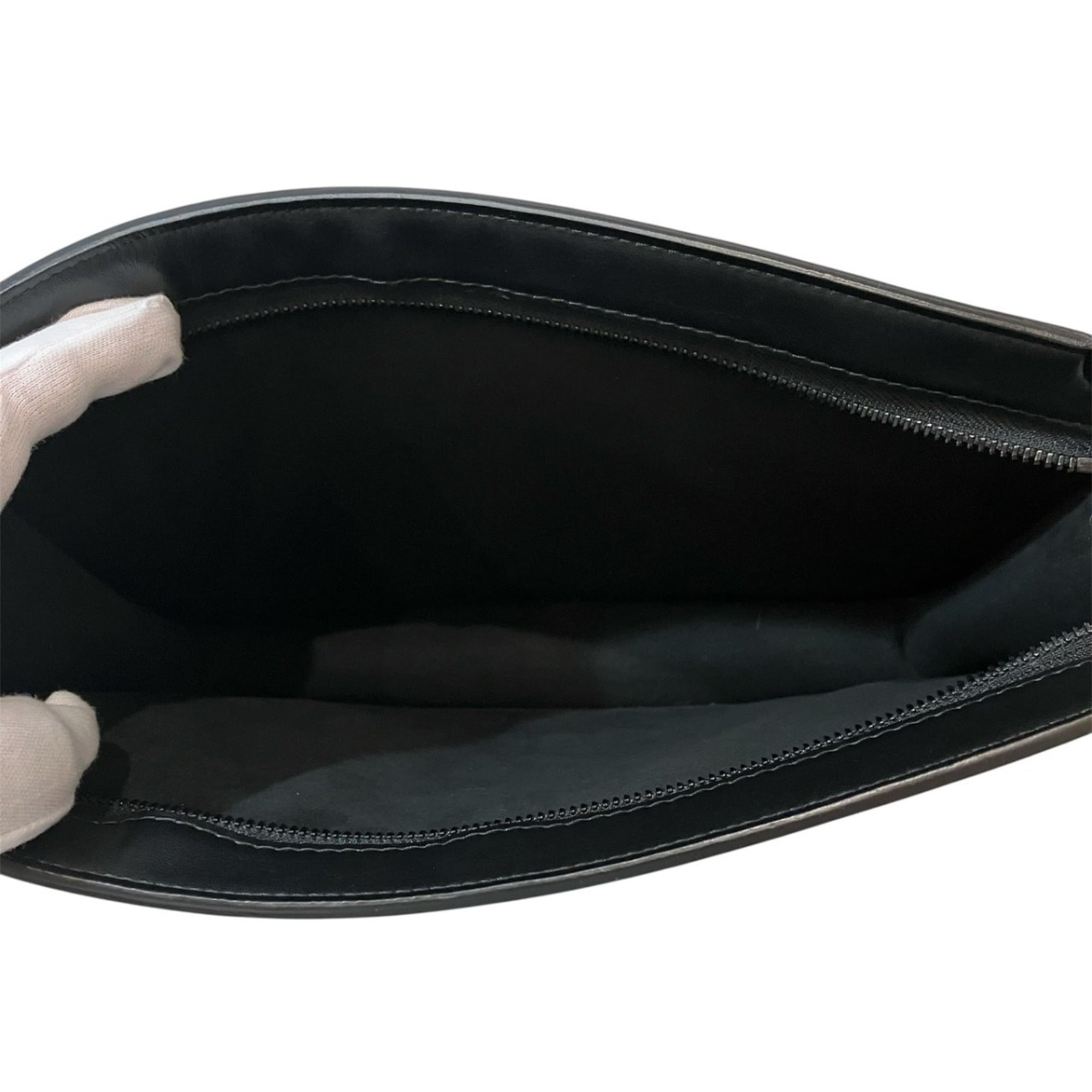 Louis Vuitton Monogram Eclipse Black Monogram Eclipse Clutch Bag Pochette (Pre-Owned)