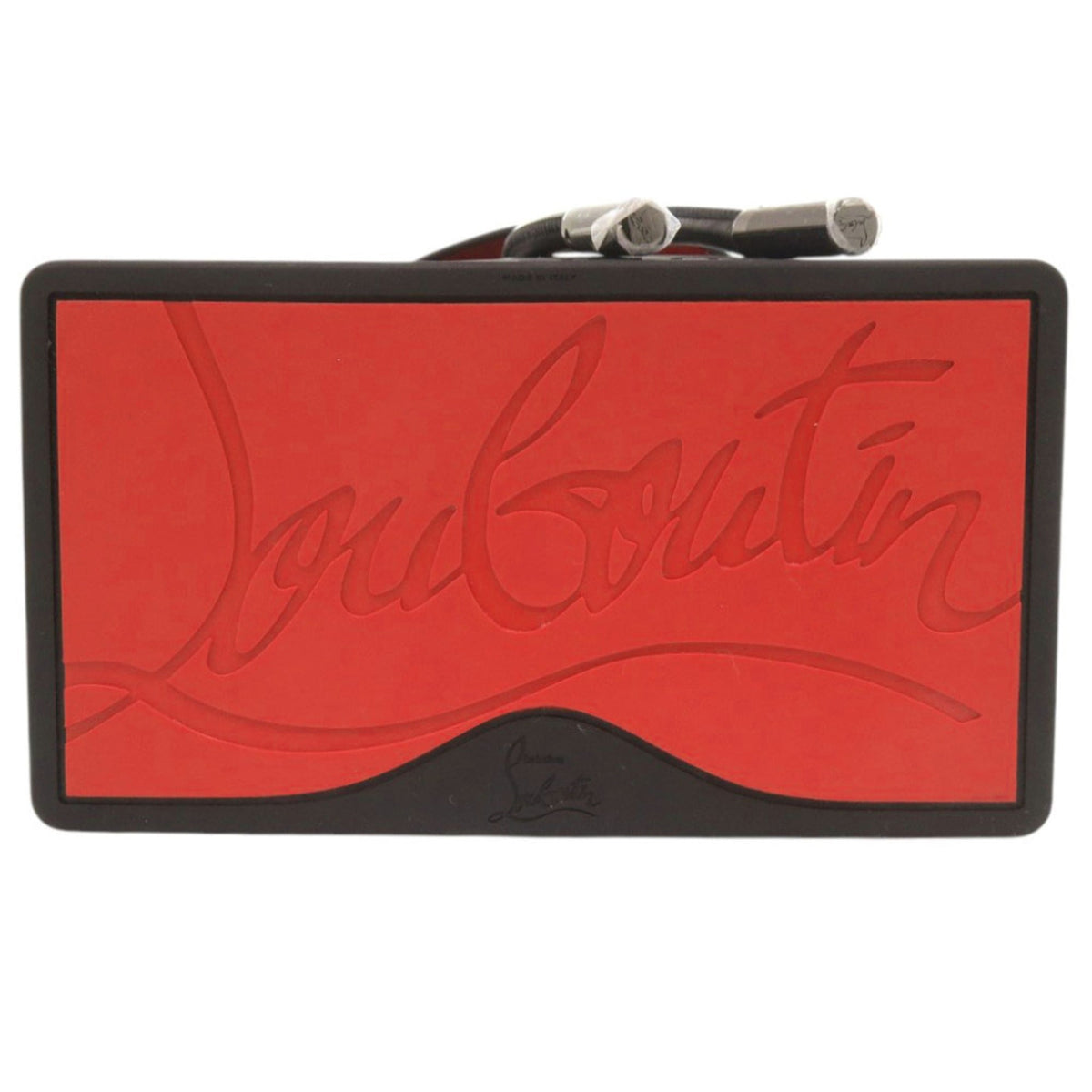 Christian Louboutin Black Leather Shoulder Bag (Pre-Owned)