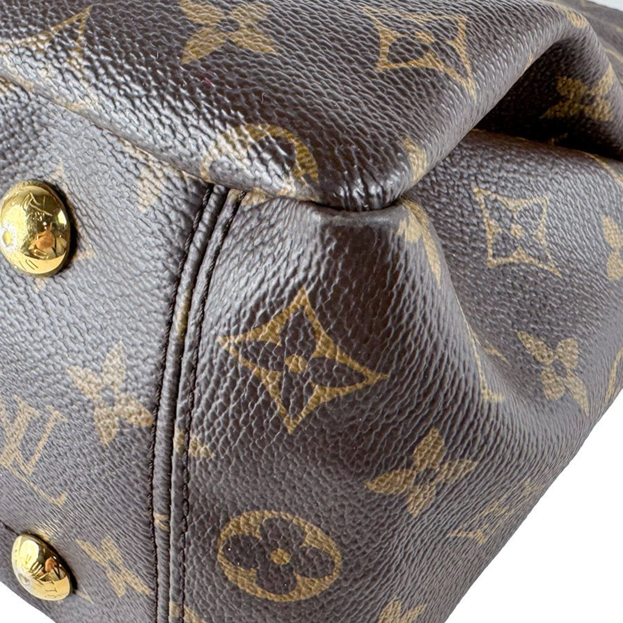 Louis Vuitton Brown Monogram Monogram Handbag Shoulder Bag (Pre-Owned)