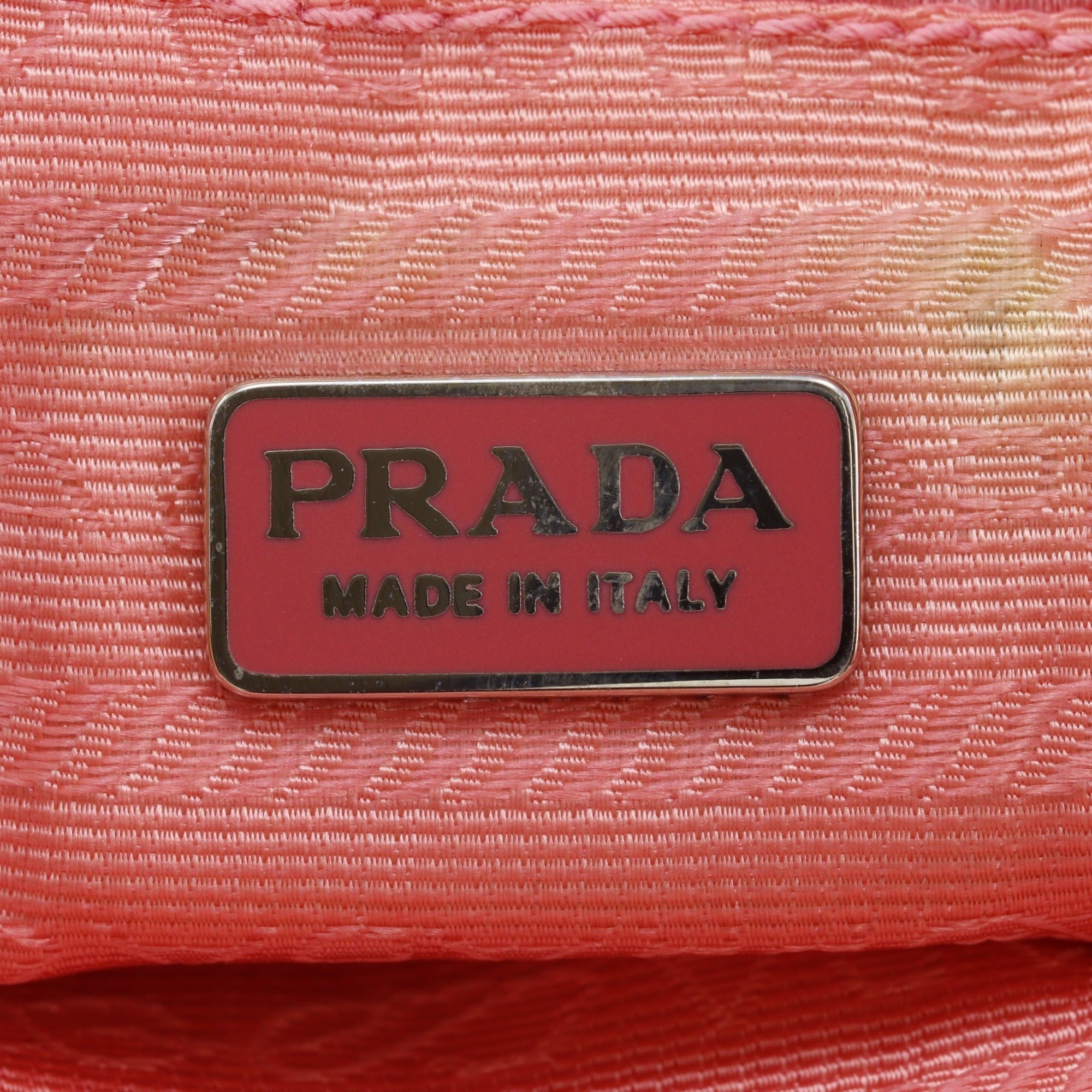 Prada Pink Satin Handbag (Pre-Owned)