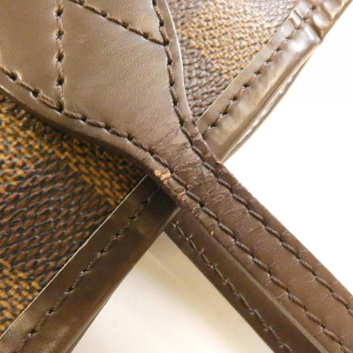 Louis Vuitton Ebene Coated Canvas Handbag (Pre-Owned)
