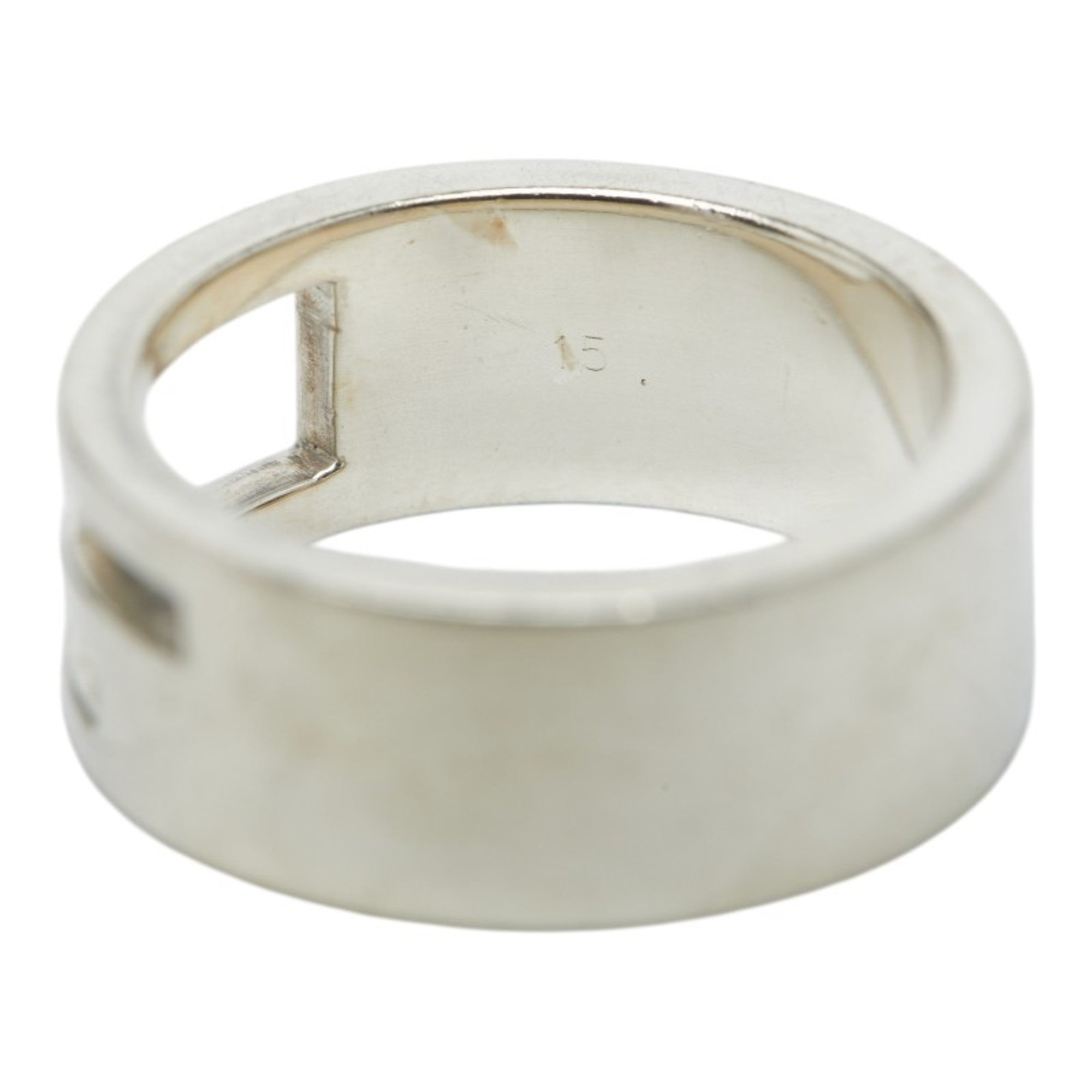 Gucci Silver Silver 925 Band Ring (Pre-Owned)