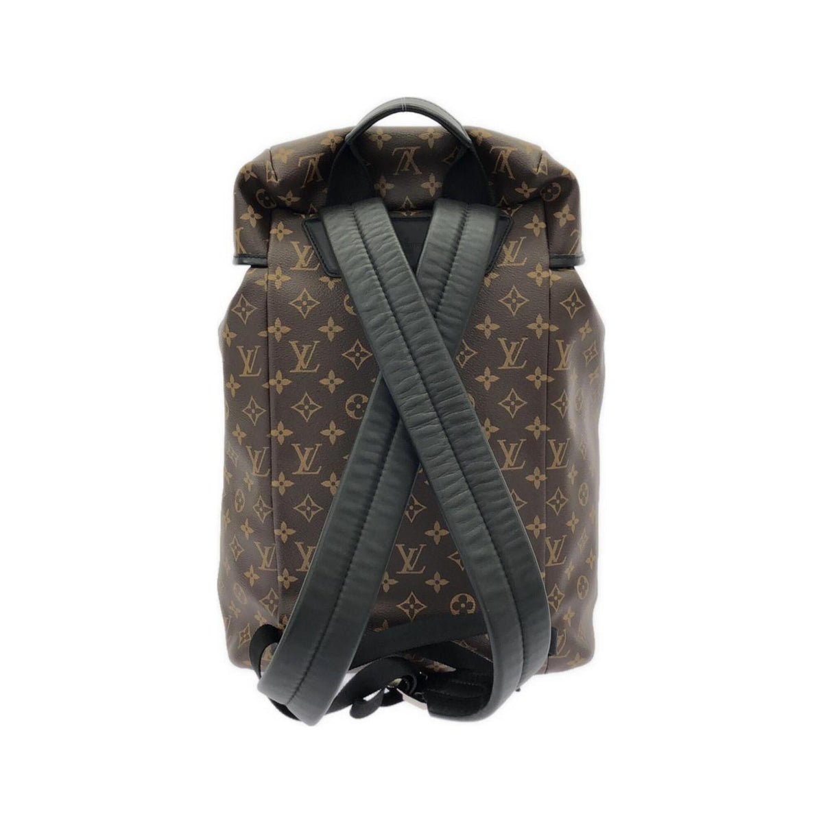 Louis Vuitton Marron Coated Canvas Backpack (Pre-Owned)