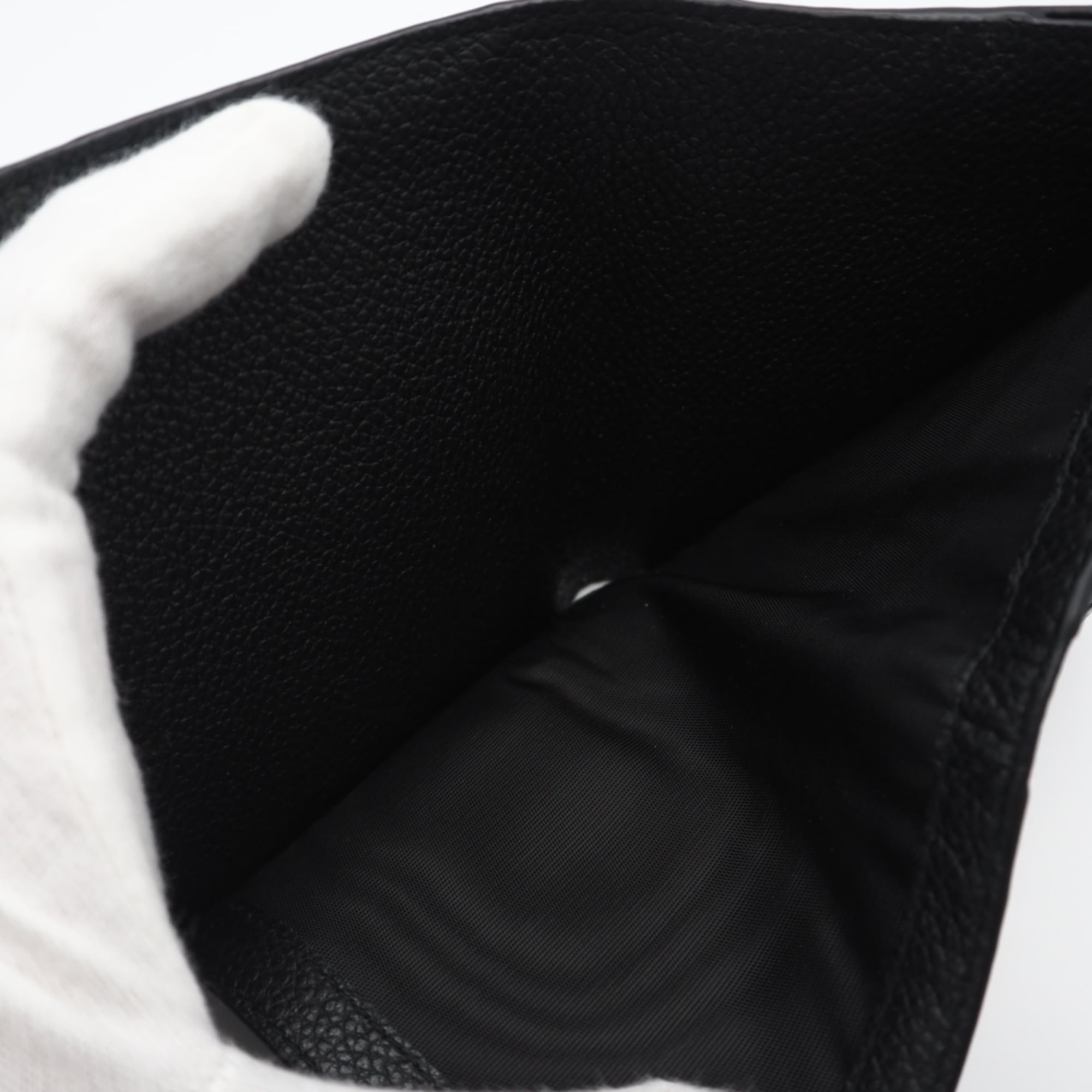 Prada Black Leather Wallet (Bi-Fold) (Pre-Owned)