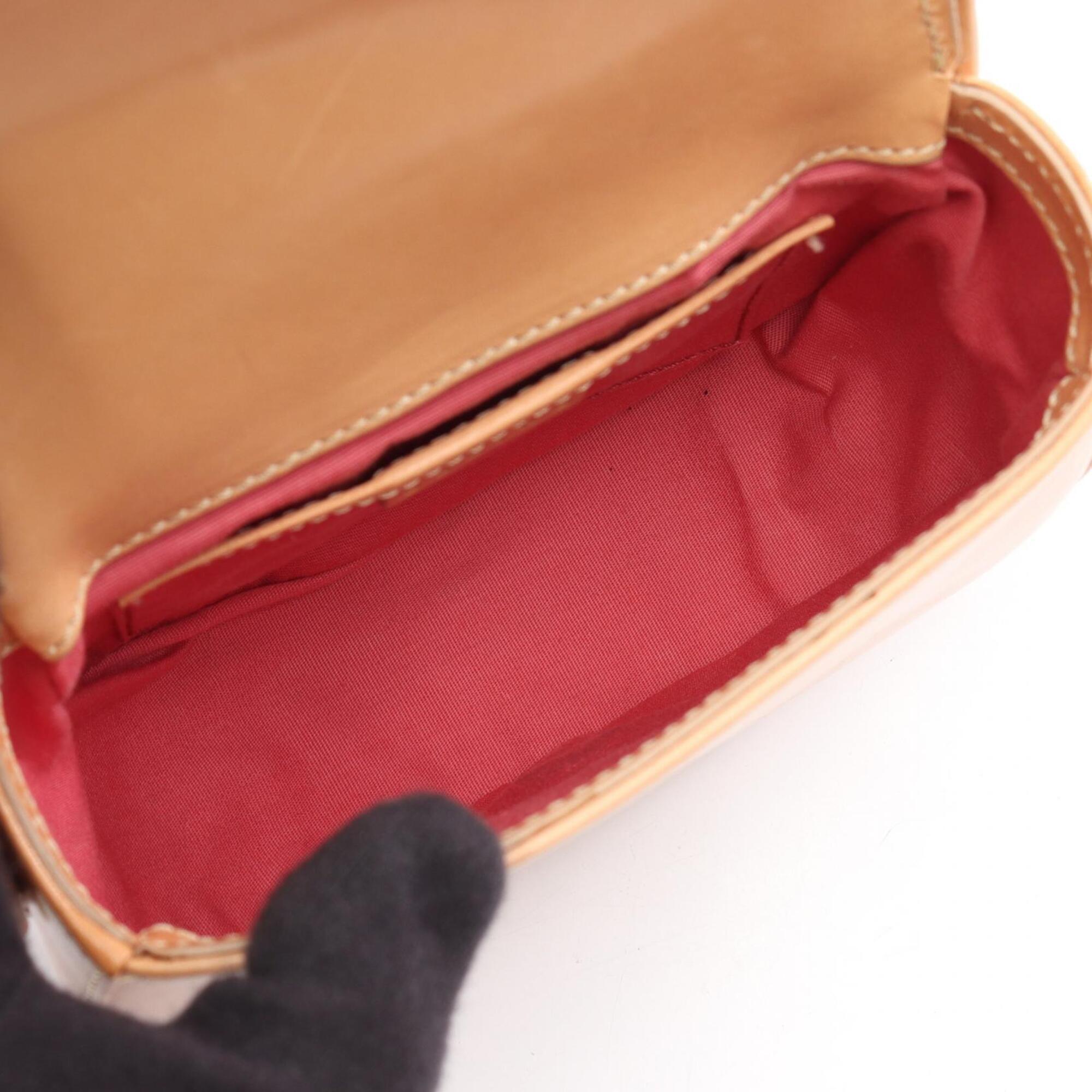 Celine Beige Pink Suede Leather Handbag Shoulder Bag (Pre-Owned)
