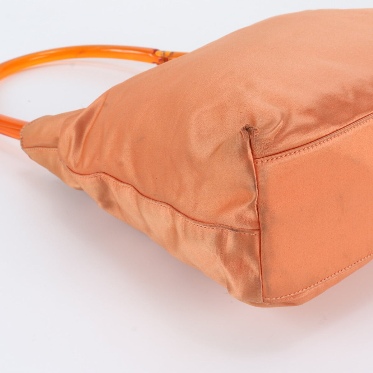 Prada Orange Shoulder Bag Tote Bag (Pre-Owned)