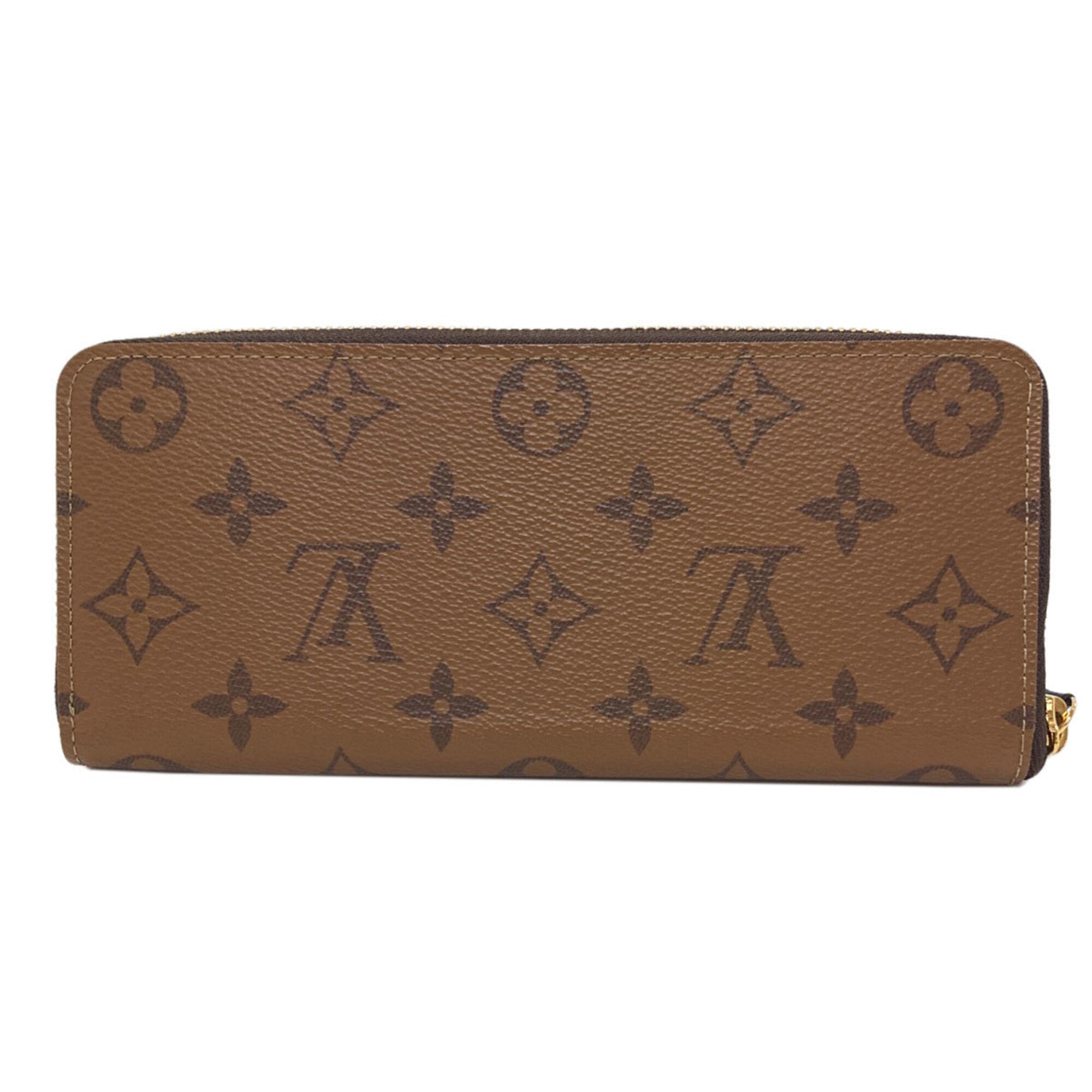 Louis Vuitton Monogram Reverse Monogram Reverse Monogram Reverse Long Wallet (Bi-Fold) (Pre-Owned)