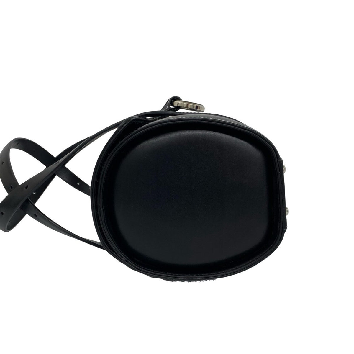 Loewe Black Leather Boston Bag Handbag (Pre-Owned)