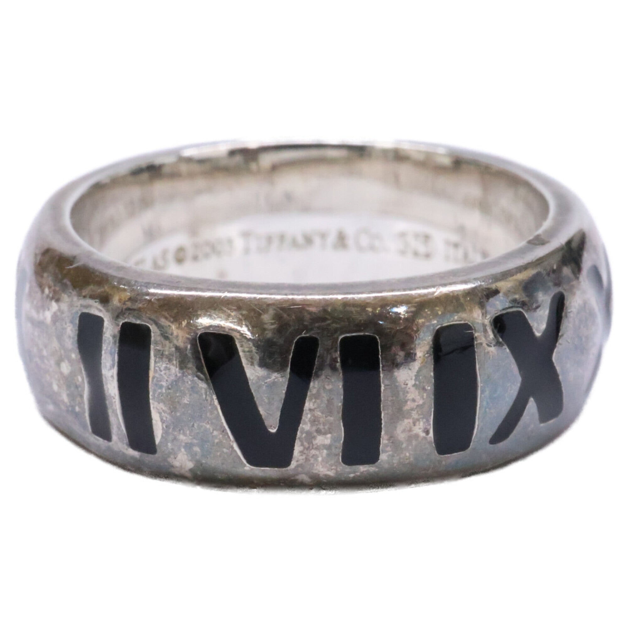 Tiffany Silver Silver 925 Band Ring (Pre-Owned)
