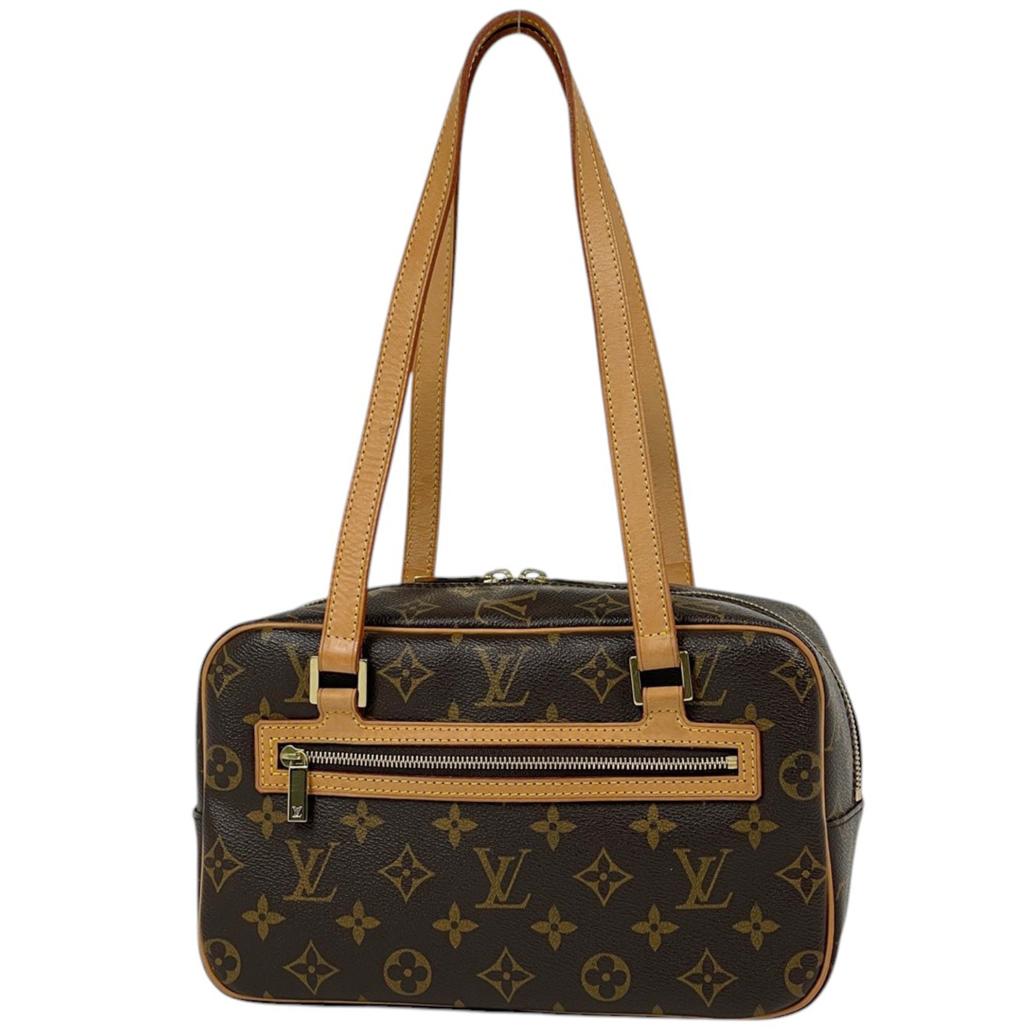 Louis Vuitton Brown Monogram Shoulder Bag (Pre-Owned)