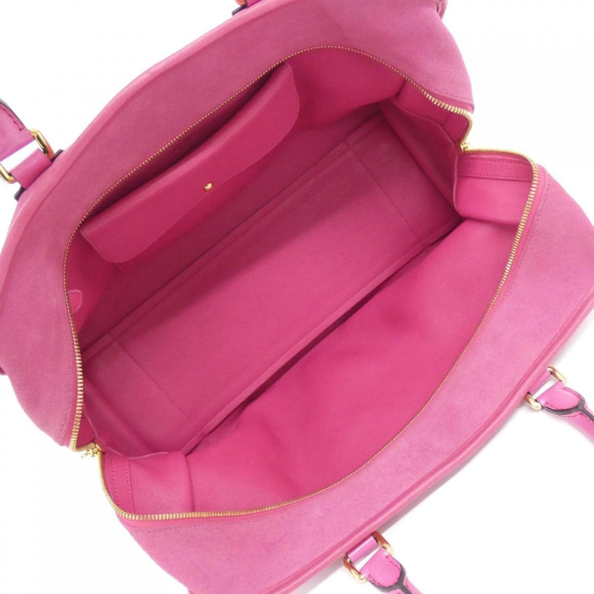 Loewe Pink Suede Leather Handbag (Pre-Owned)