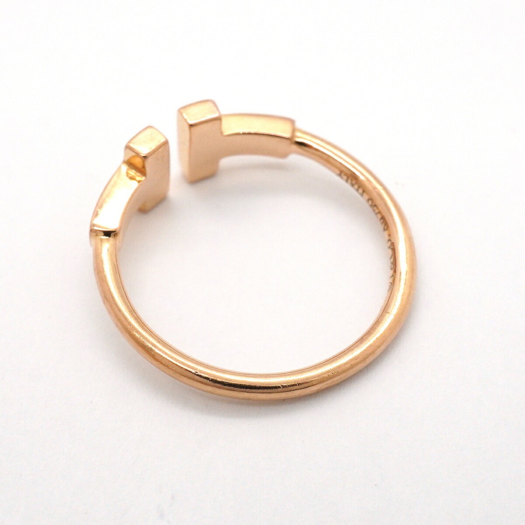 Tiffany Pink Gold (18K) Band Ring (Pre-Owned)