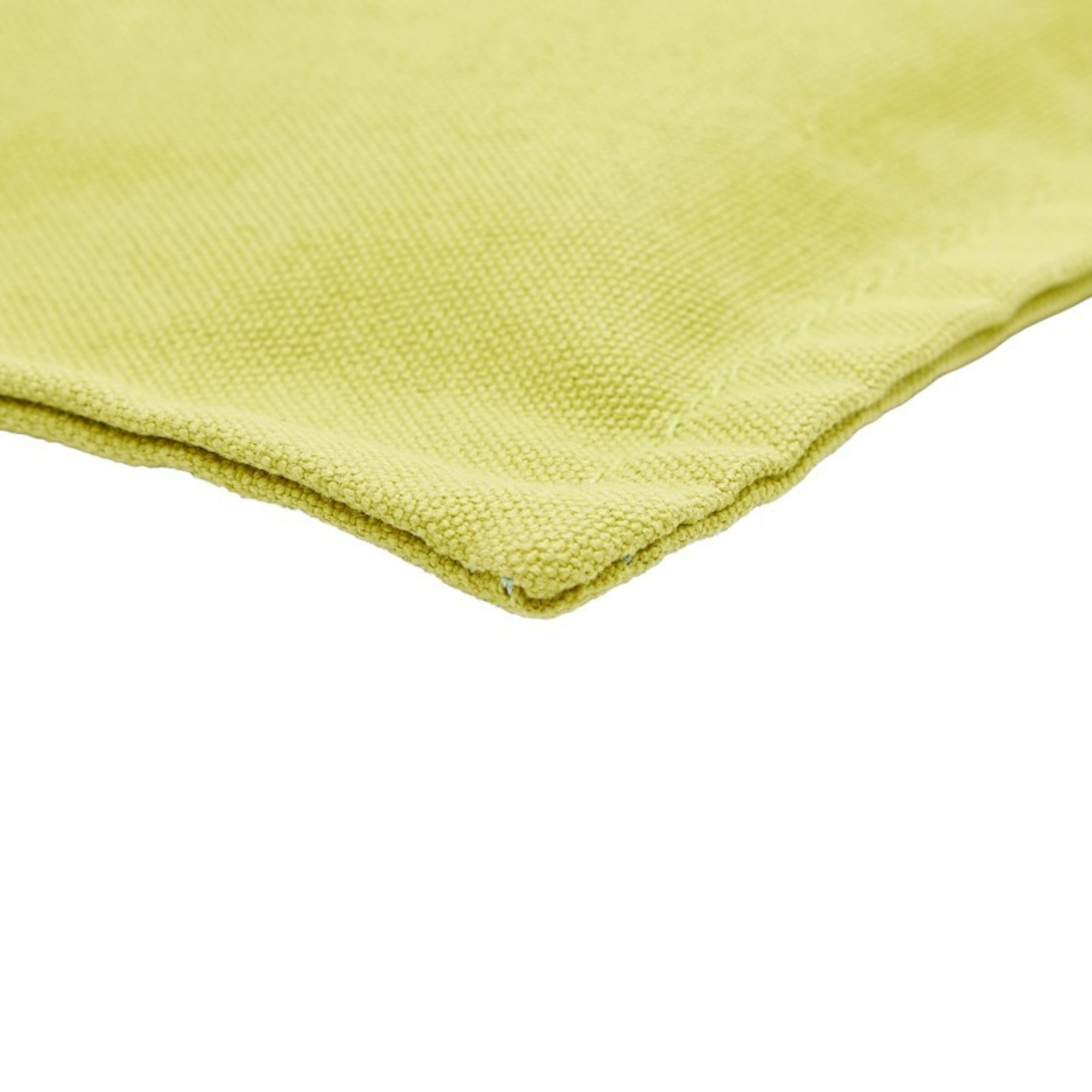 Hermes Green Cotton Pouch (Pre-Owned)
