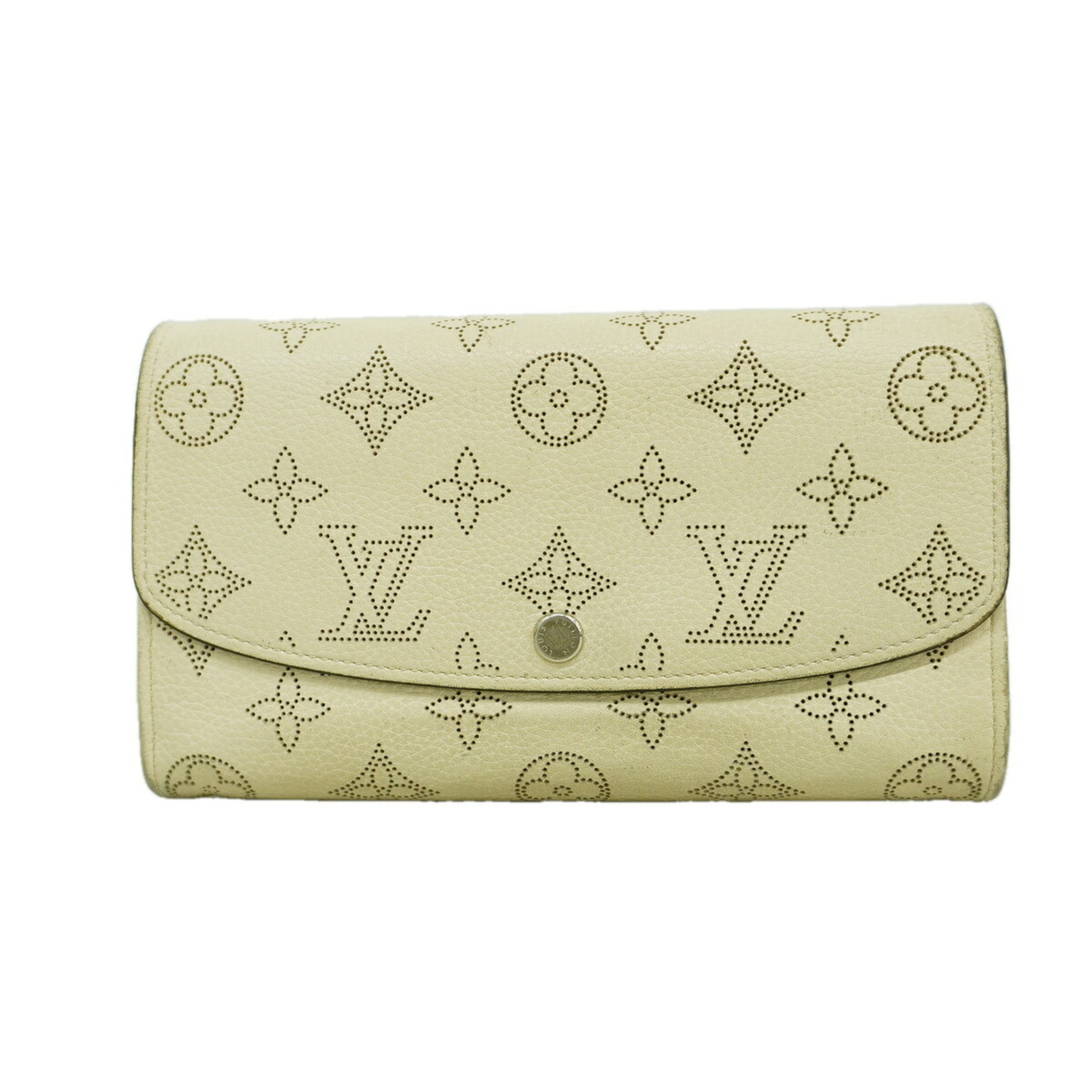 Louis Vuitton Lv Off White Long Wallet (Bi-Fold) (Pre-Owned)