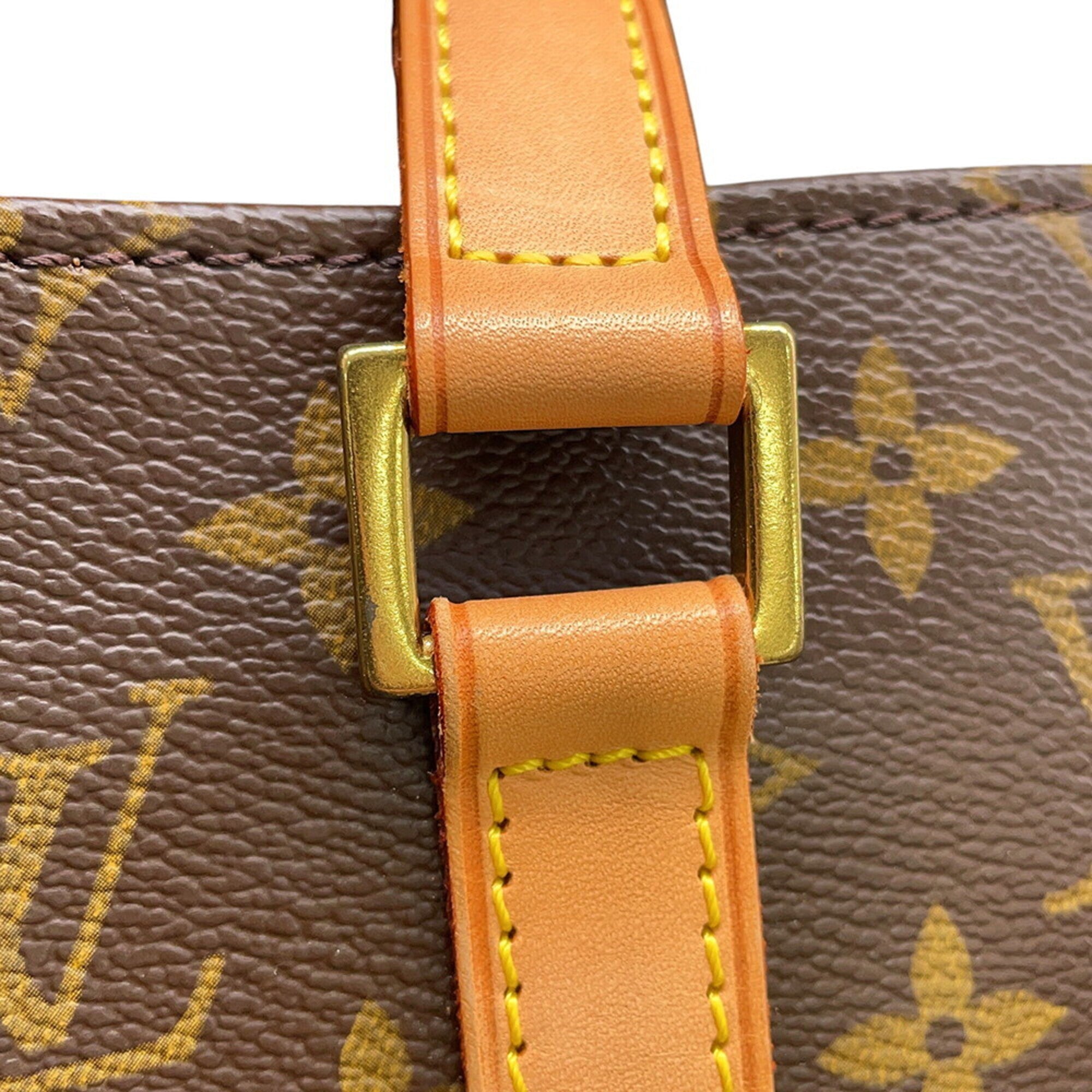 Louis Vuitton Brown Monogram Monogram Handbag Shoulder Bag Tote Bag (Pre-Owned)